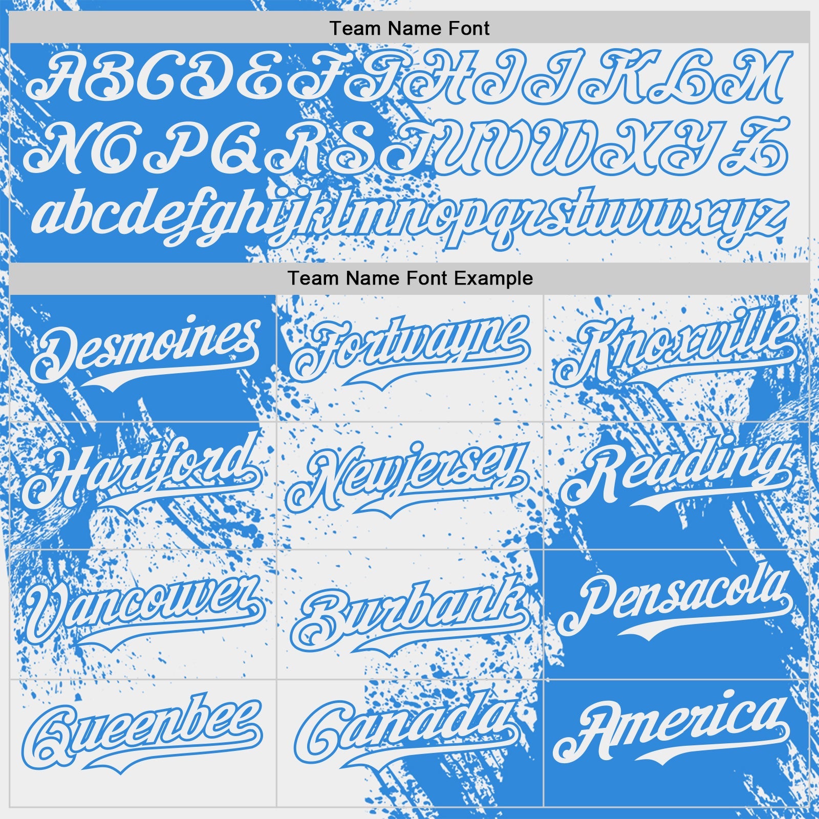 Custom White-Electric Blue Abstract Brush Stroke Authentic Baseball Jersey view 4