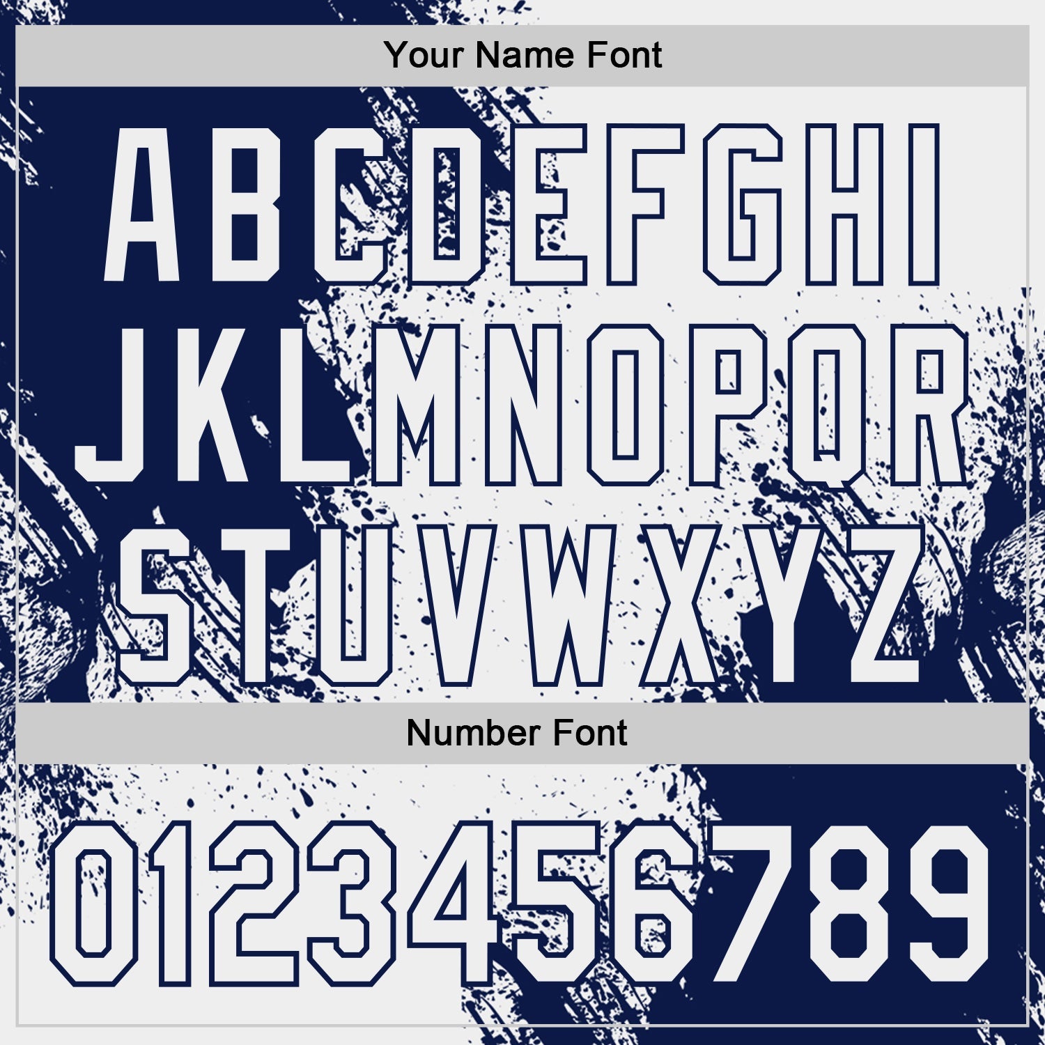 Custom White-Navy Abstract Brush Stroke Authentic Baseball Jersey view 5