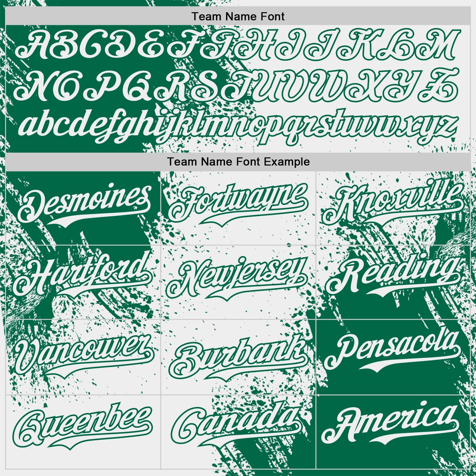 Custom White-Kelly Green Abstract Brush Stroke Authentic Baseball Jersey view 4