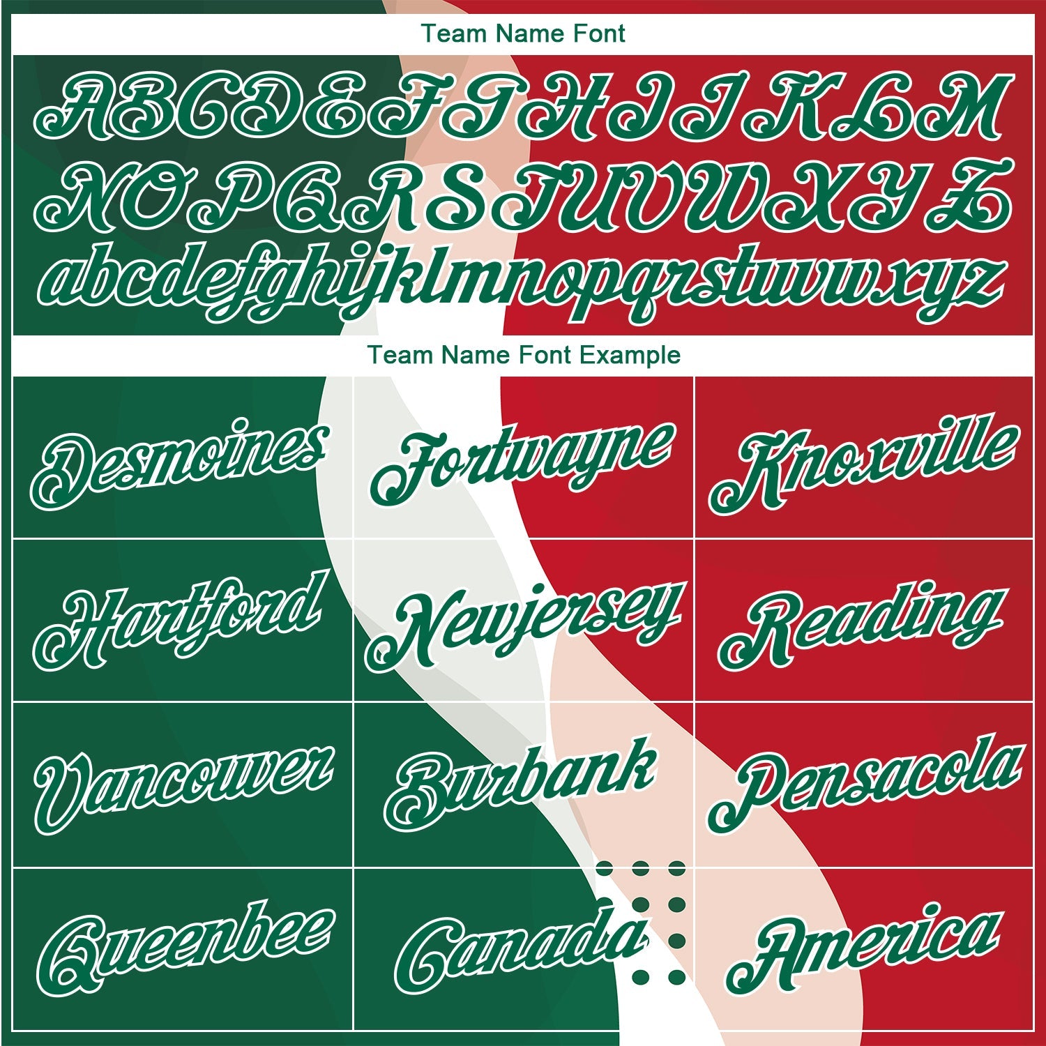Custom Red White-Kelly Green 3D Mexico Authentic Basketball Jersey view 3