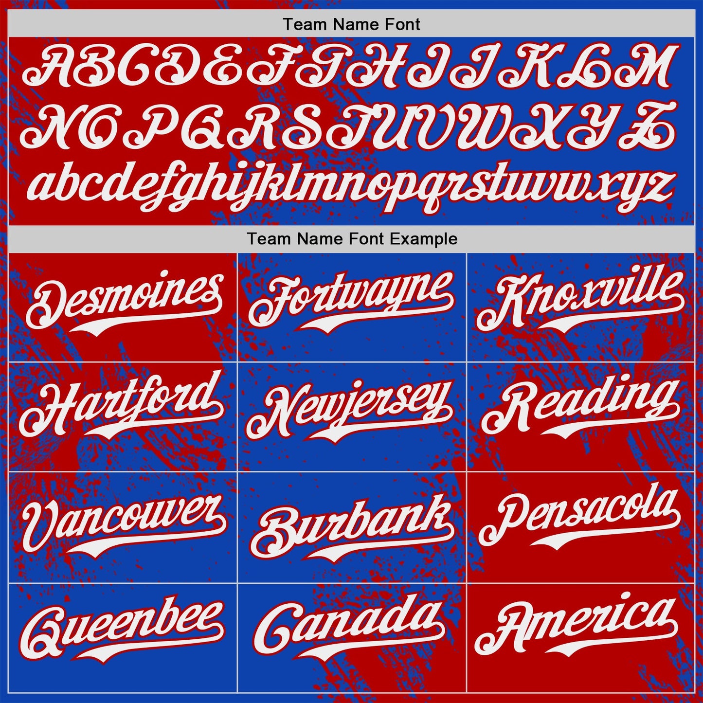 Custom Thunder Blue White-Red Abstract Brush Stroke Authentic Baseball Jersey view 4