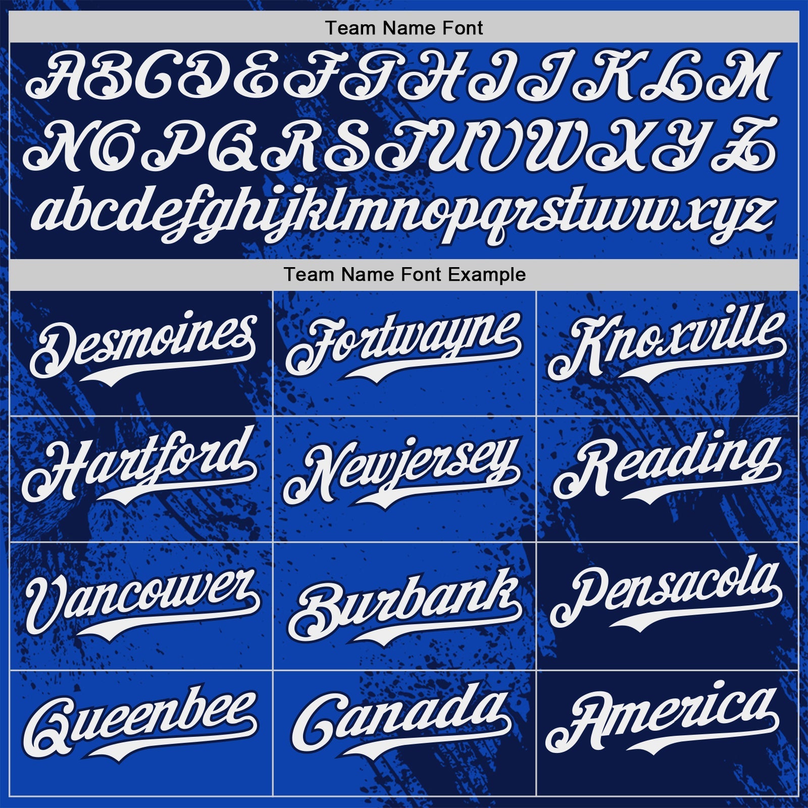 Custom Thunder Blue White-Navy Abstract Brush Stroke Authentic Baseball Jersey view 4