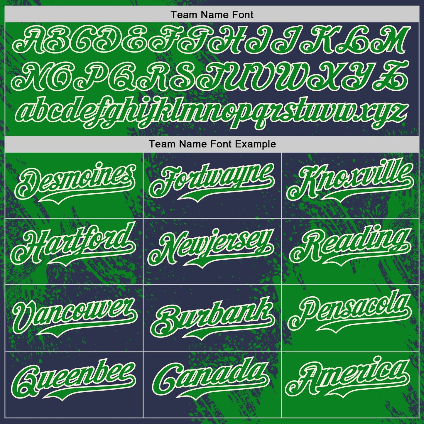 Custom Navy Grass Green-Cream Abstract Brush Stroke Authentic Baseball Jersey view 4