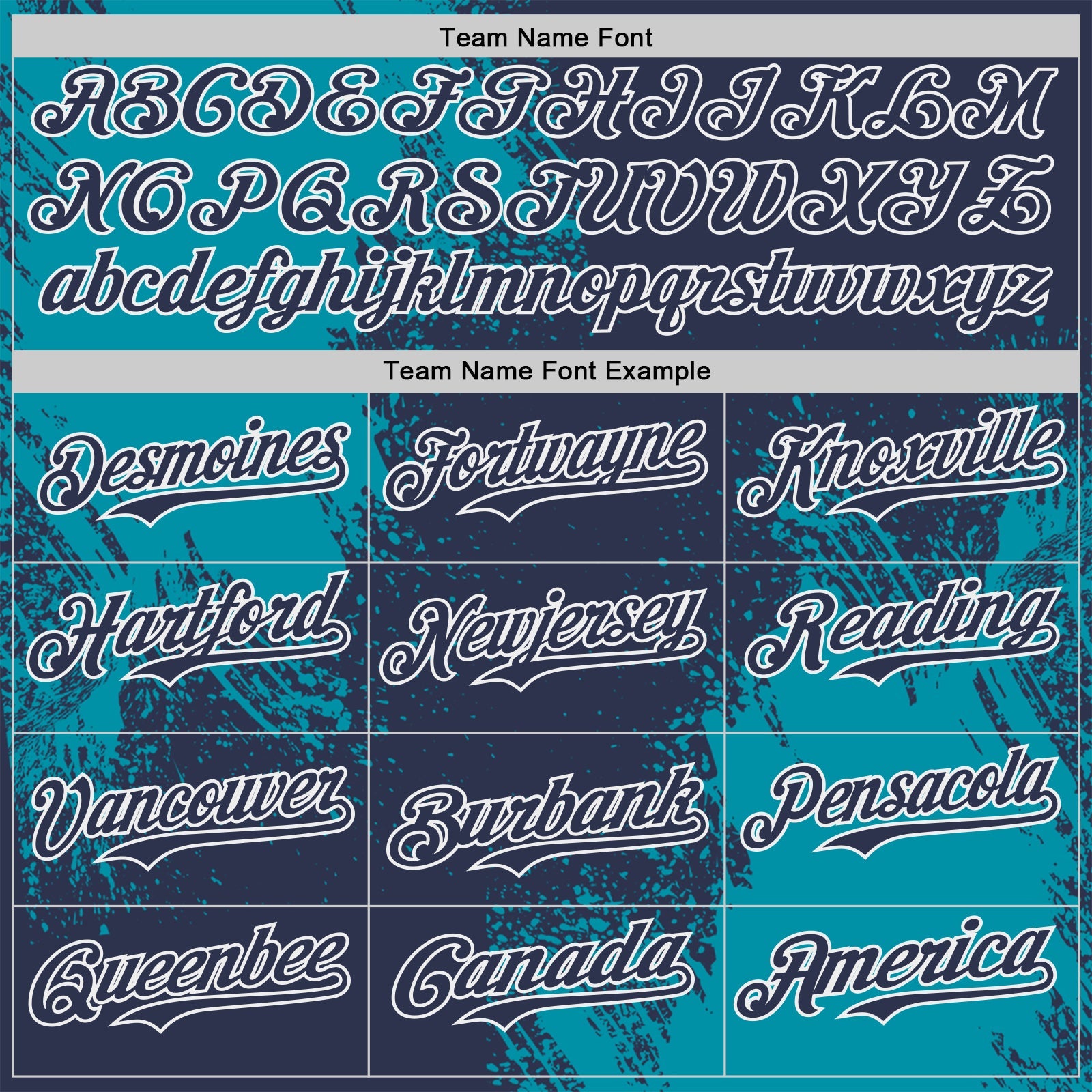 Custom Navy Teal-White Abstract Brush Stroke Authentic Baseball Jersey view 4