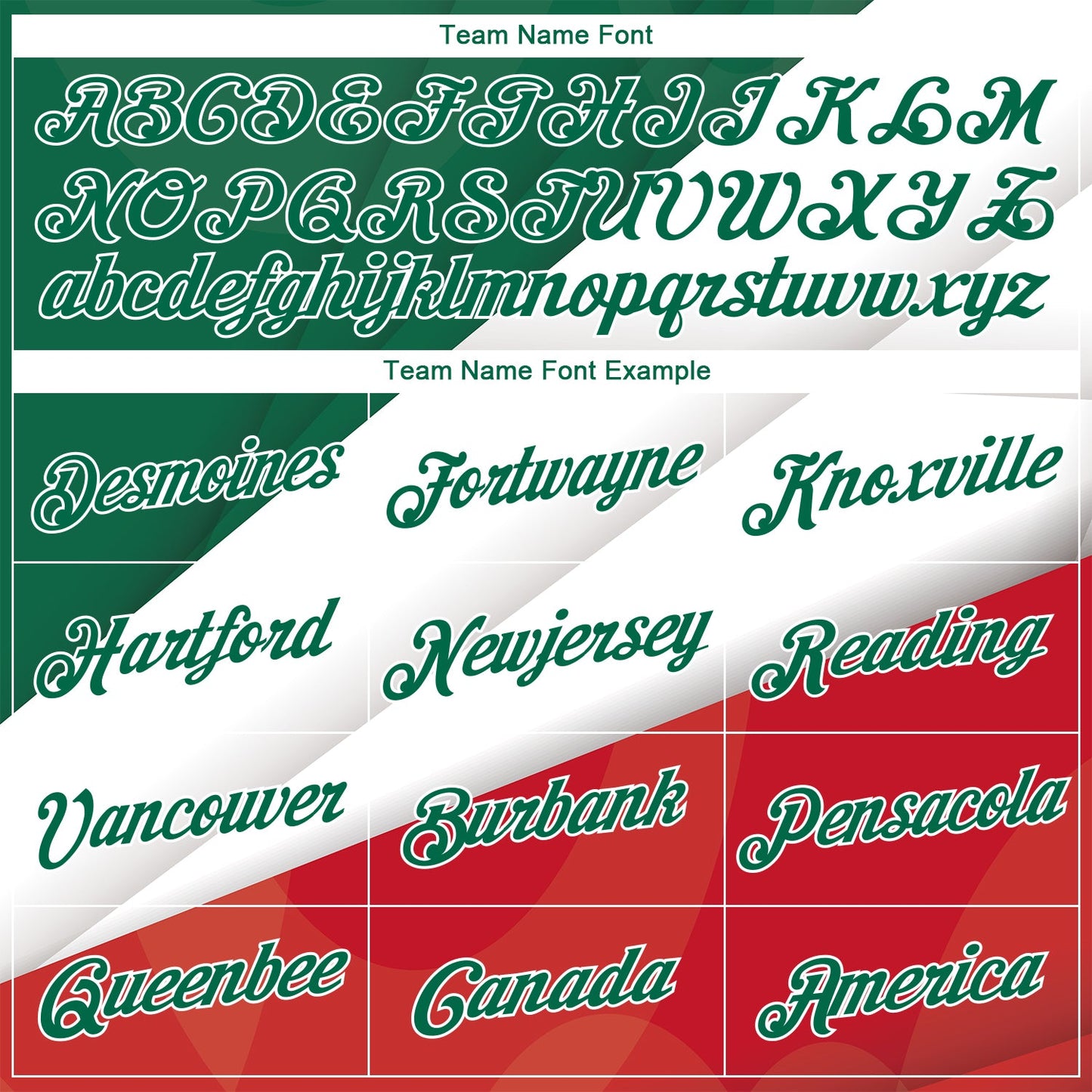 Custom Kelly Green White-Red 3D Mexico Authentic Basketball Jersey view 3