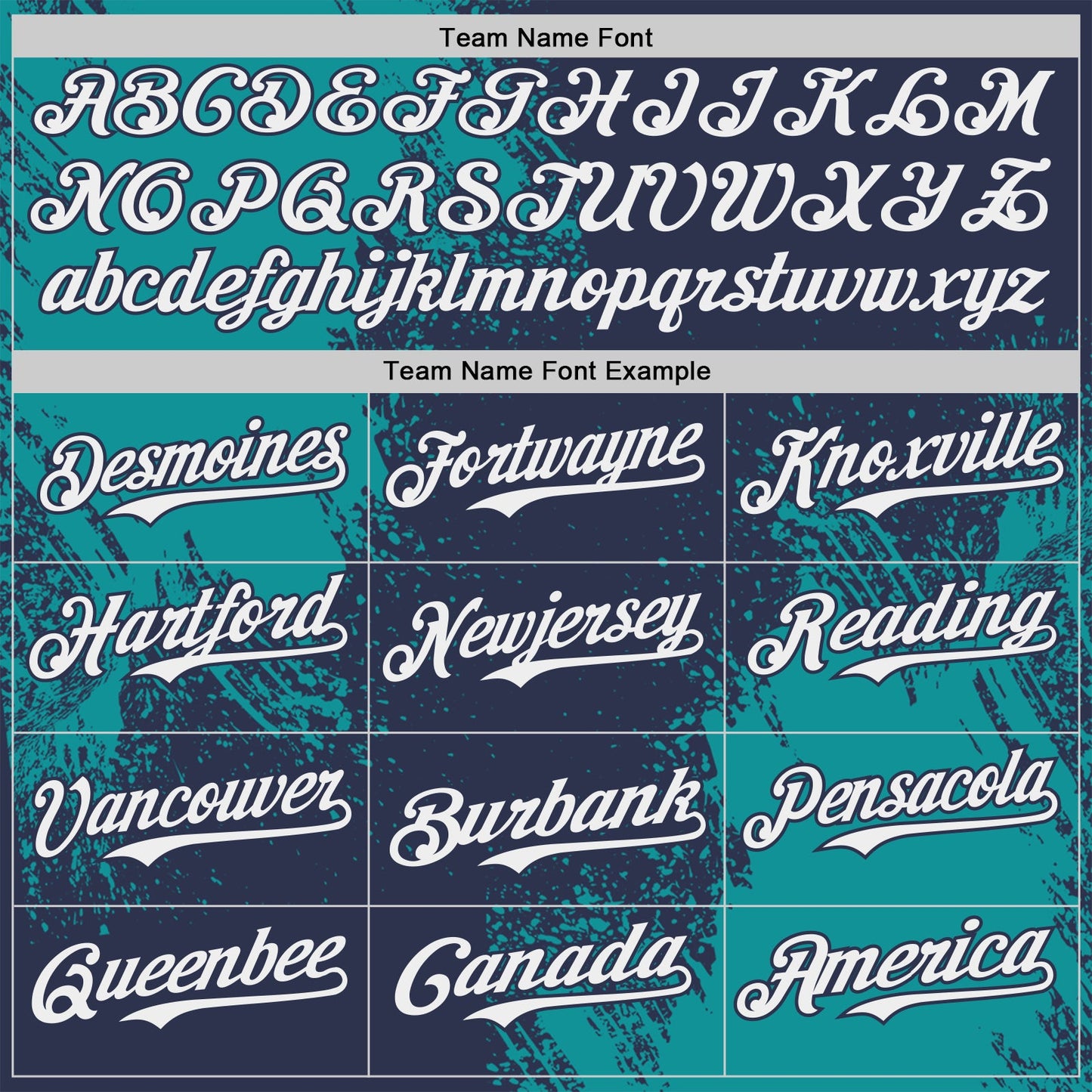 Custom Navy White-Teal Abstract Brush Stroke Authentic Baseball Jersey view 4