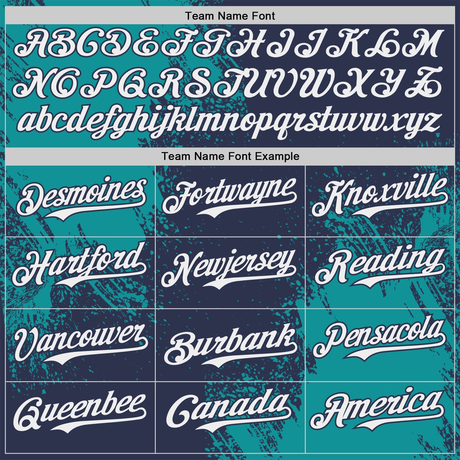 Custom Navy White-Teal Abstract Brush Stroke Authentic Baseball Jersey view 4
