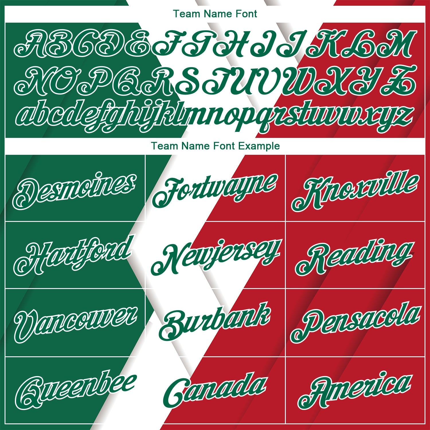 Custom Kelly Green White-Red 3D Mexico Authentic Basketball Jersey view 3
