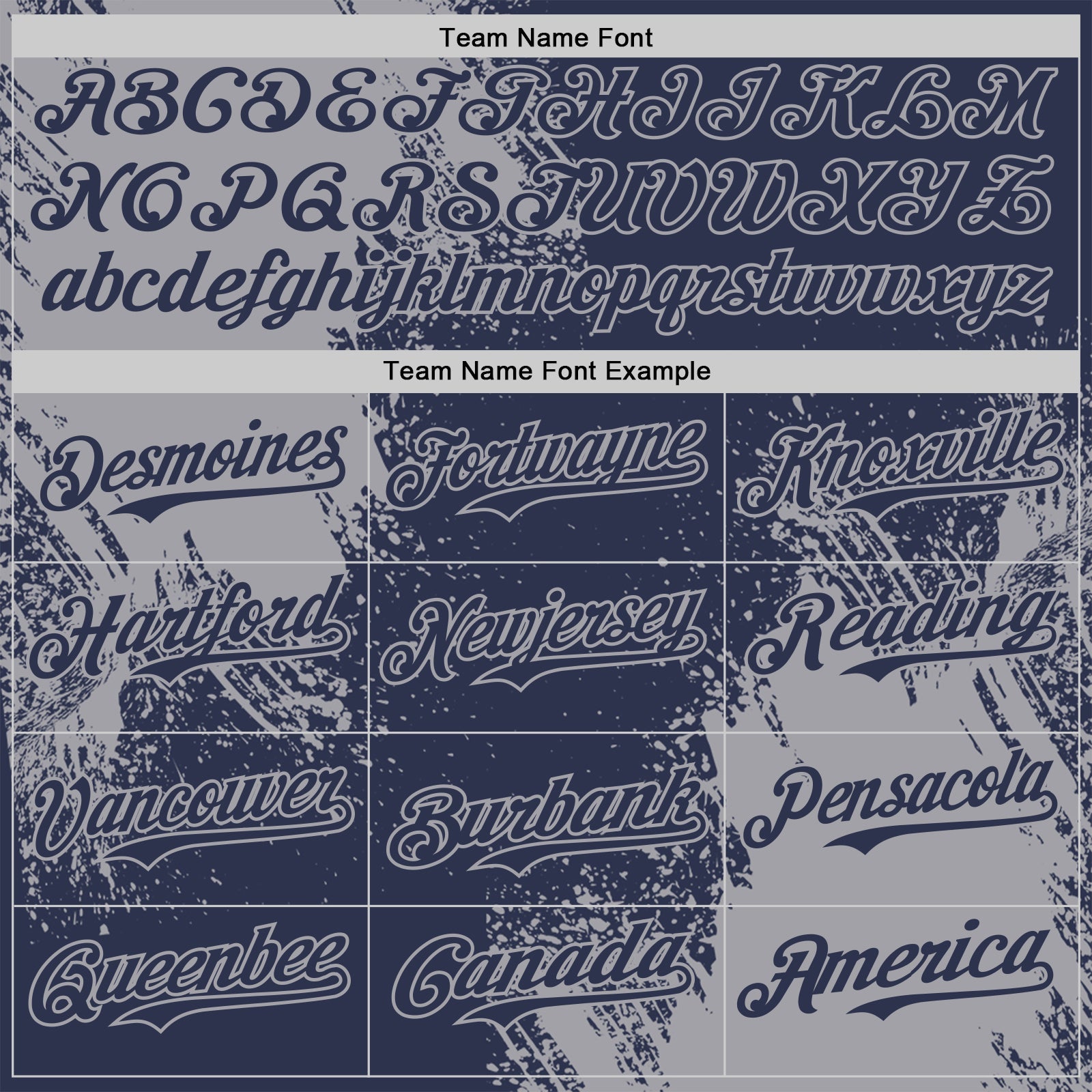 Custom Navy-Gray Abstract Brush Stroke Authentic Baseball Jersey view 4