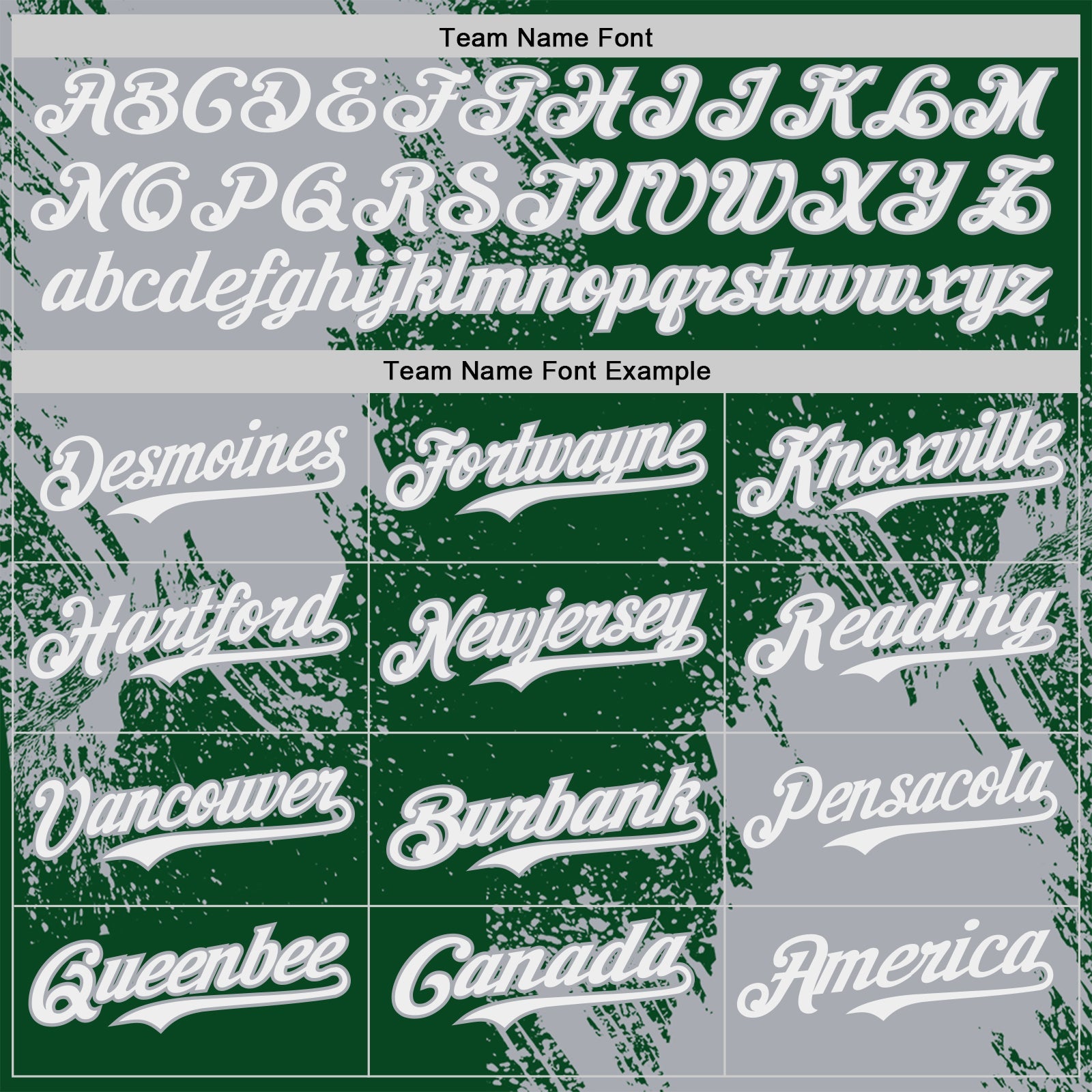 Custom Green White-Gray Abstract Brush Stroke Authentic Baseball Jersey view 4