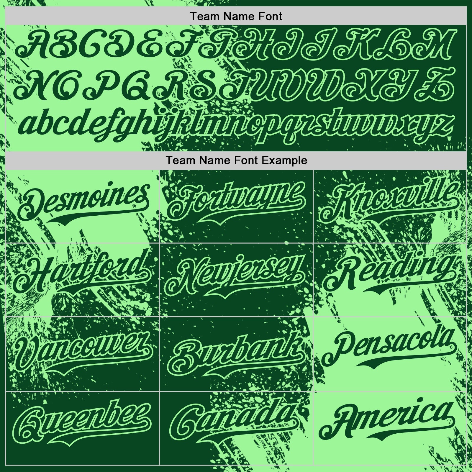 Custom Green-Pea Green Abstract Brush Stroke Authentic Baseball Jersey view 4