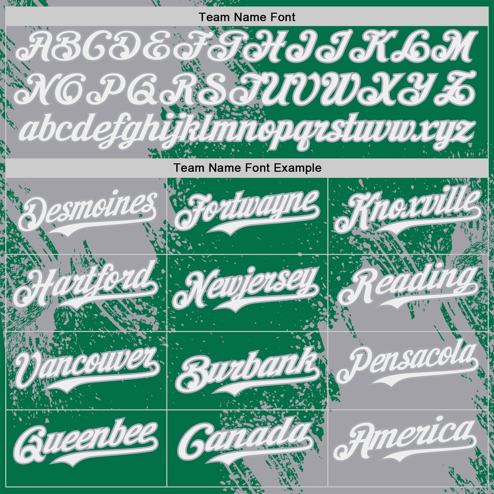 Custom Kelly Green White-Gray Abstract Brush Stroke Authentic Baseball Jersey view 4