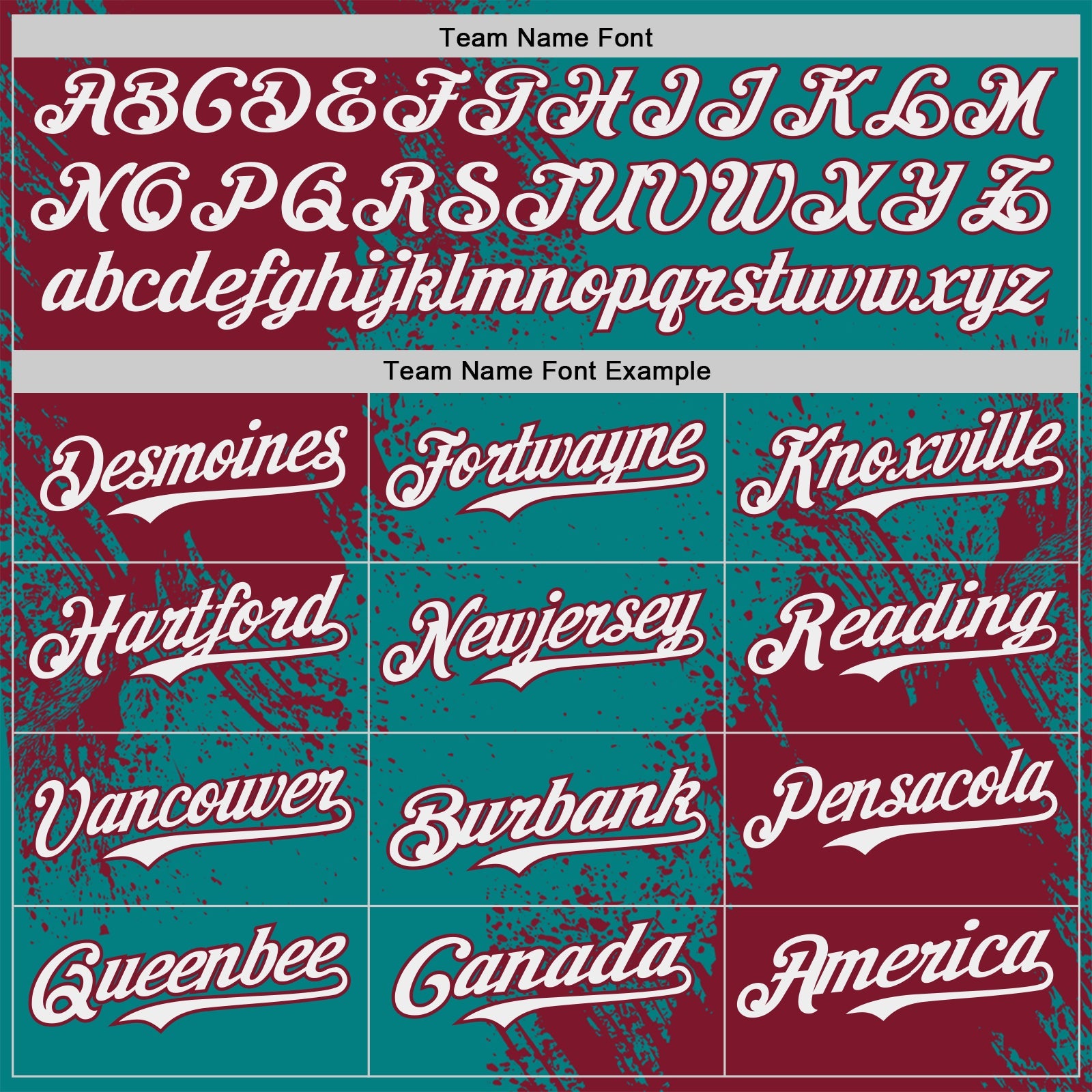 Custom Teal White-Crimson Abstract Brush Stroke Authentic Baseball Jersey view 4