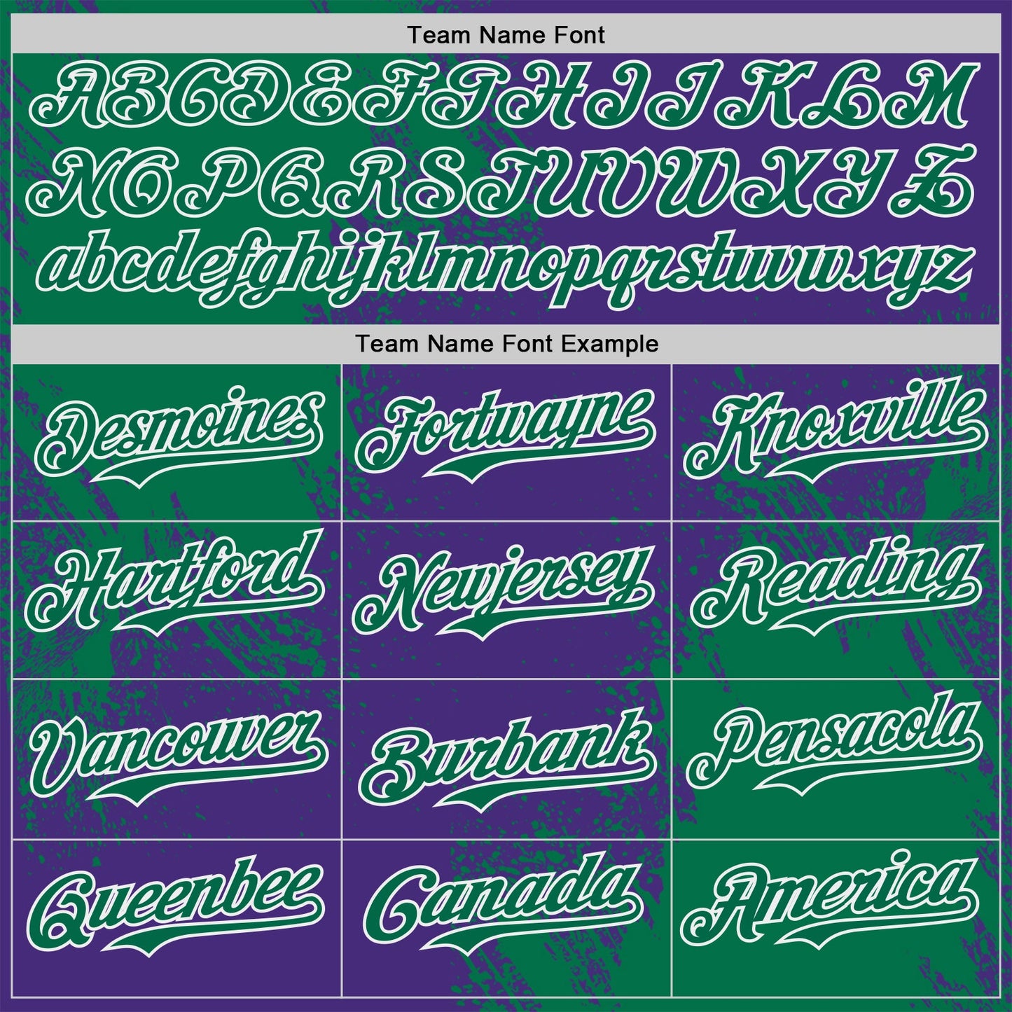Custom Purple Kelly Green-White Abstract Brush Stroke Authentic Baseball Jersey view 4