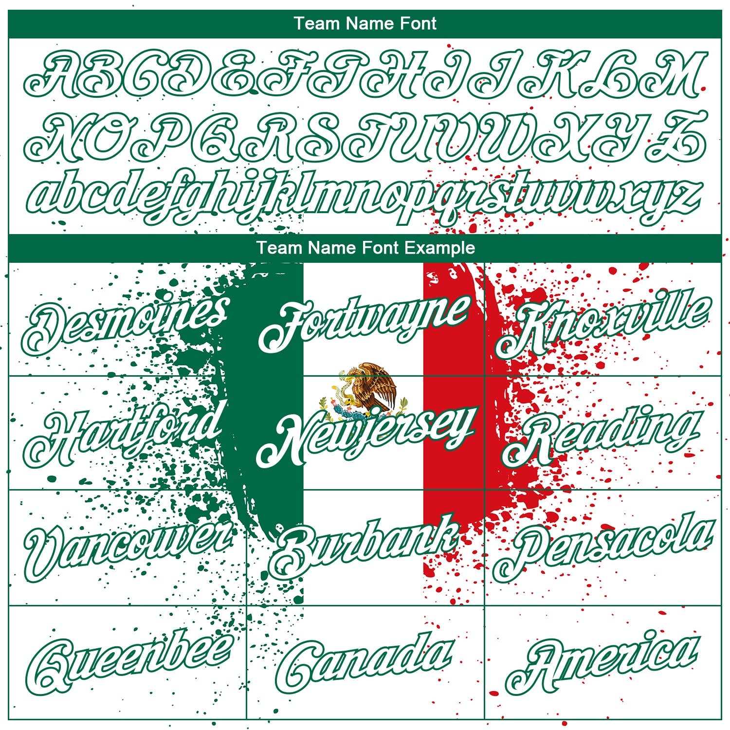 Custom White Kelly Green-Red 3D Mexican Flag Authentic Basketball Jersey view 3