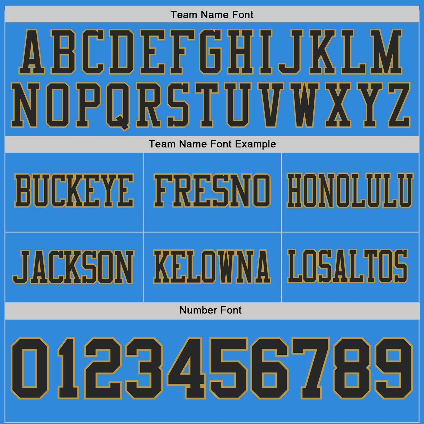 Custom Powder Blue Black-Old Gold Authentic Distressed Scratch Brush Stroke Football Jersey view 3