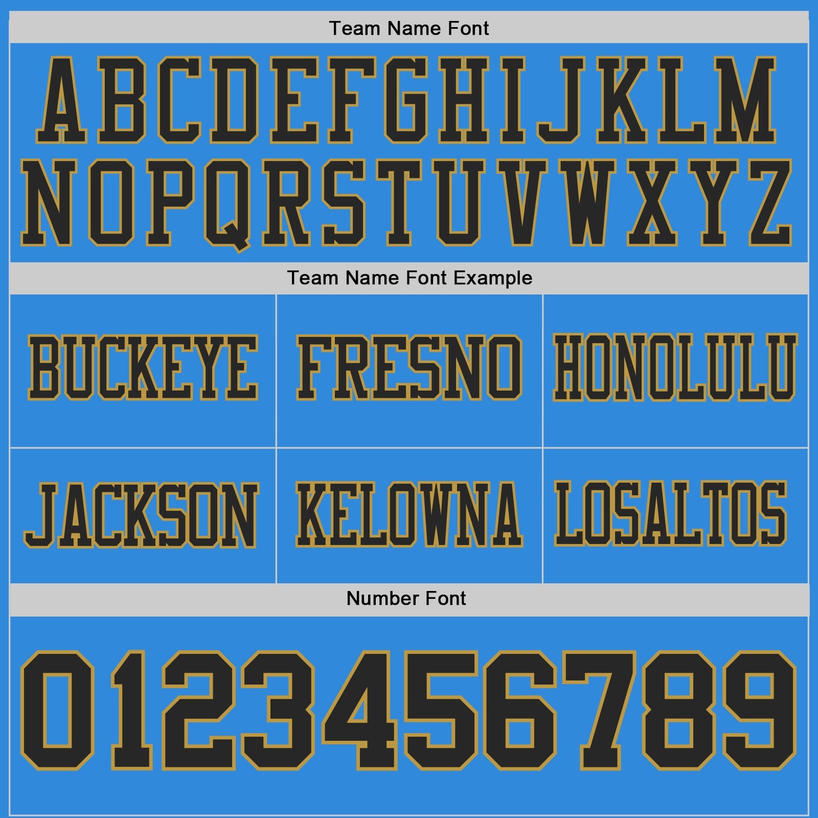 Custom Powder Blue Black-Old Gold Authentic Distressed Scratch Brush Stroke Football Jersey view 3