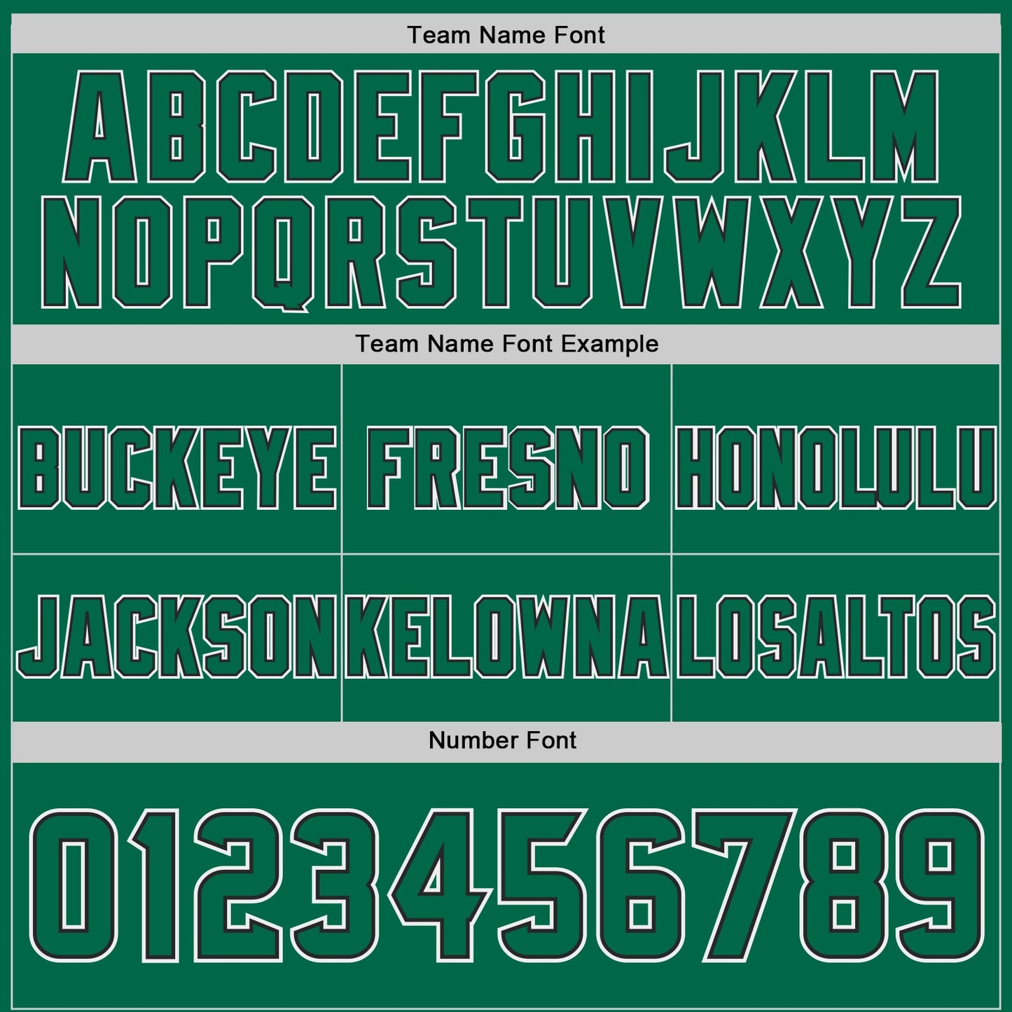 Custom Kelly Green Black-White Authentic Abstract Geometric Lines Gradient Football Jersey view 3