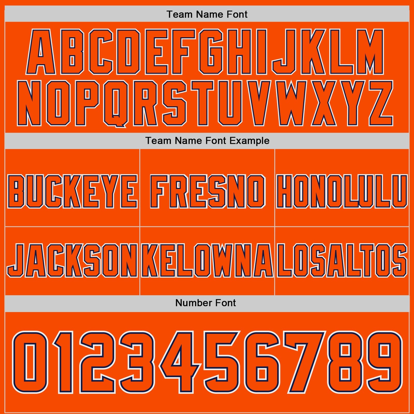 Custom Orange Navy-White Authentic Abstract Geometric Lines Gradient Football Jersey view 3