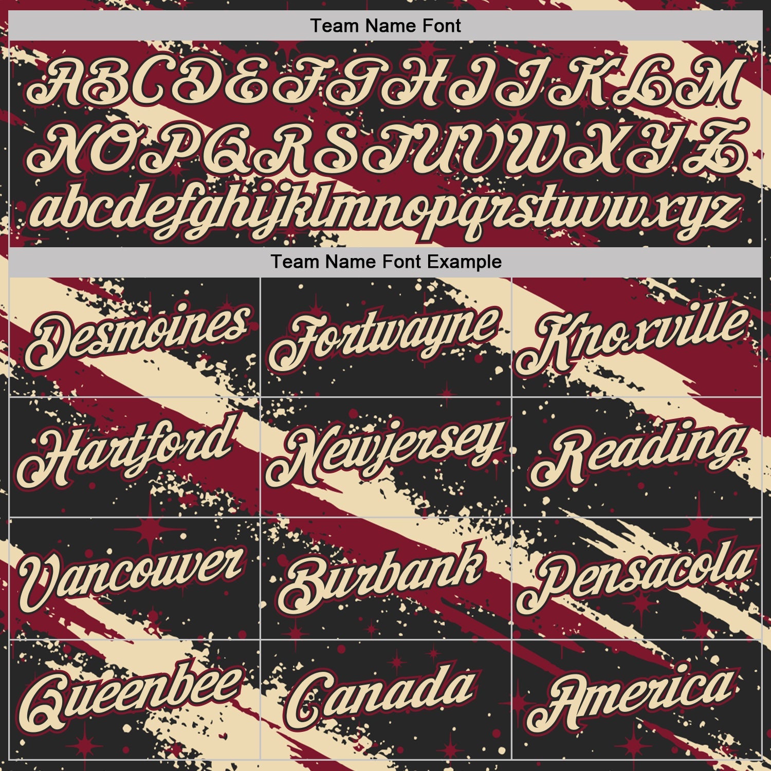 Custom Black Cream-Crimson Brush Stroke Splatter Starburst Performance T-Shirt view 3
