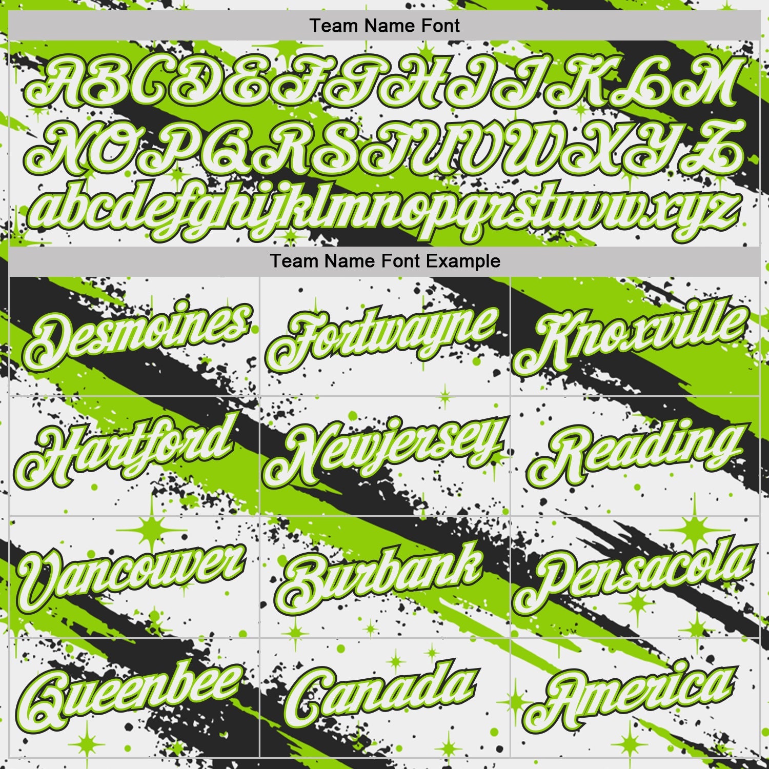 Custom White Neon Green-Black Brush Stroke Splatter Starburst Performance T-Shirt view 3