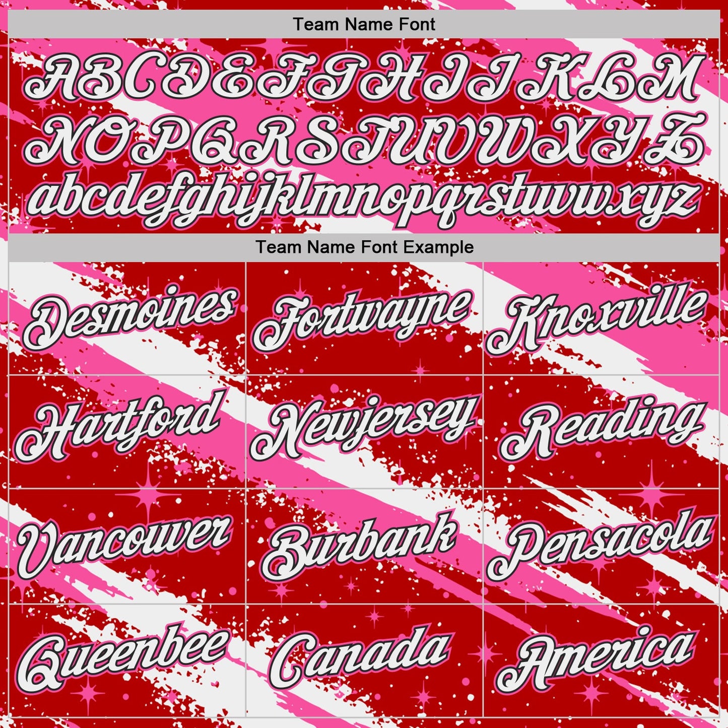 Custom Red White Pink-Black Brush Stroke Splatter Starburst Performance T-Shirt view 3
