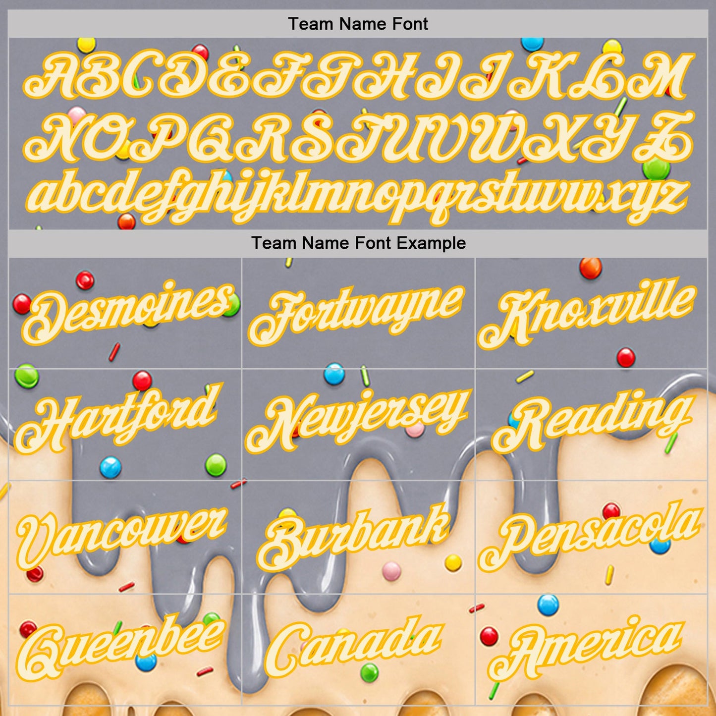 Custom Gray Cream-Gold Ice Cream Waffle Foodie Dessert Performance T-Shirt view 3
