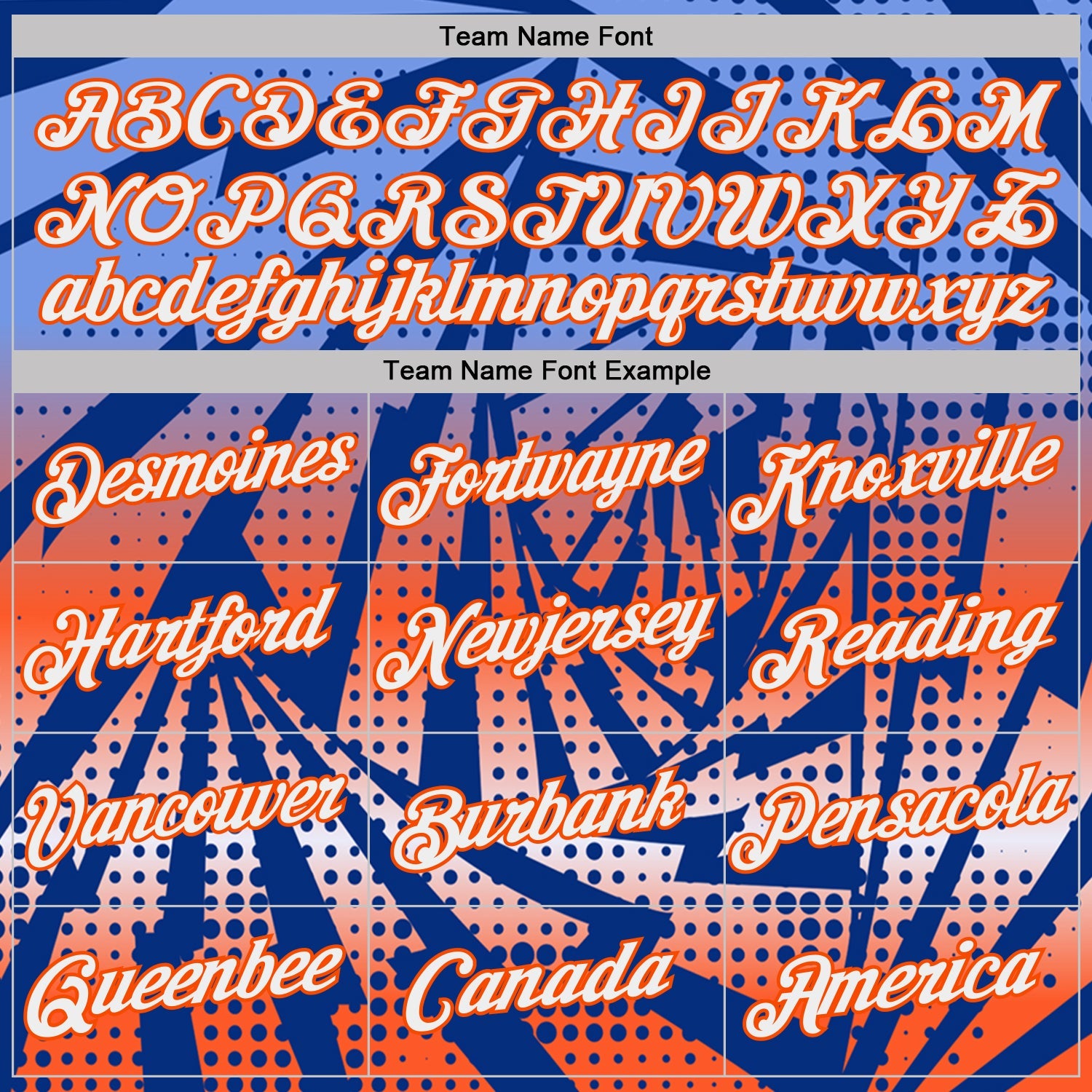 Custom Royal White-Orange Lightning Gradient Dot Performance T-Shirt view 3