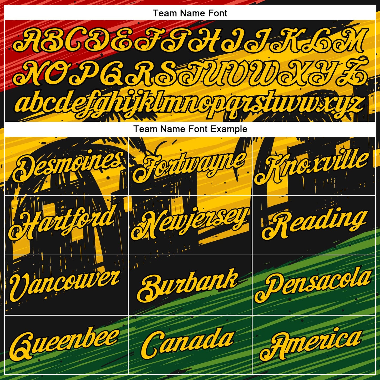 Custom Black Yellow 3D Pattern Design Black History Month Performance T-Shirt view 3