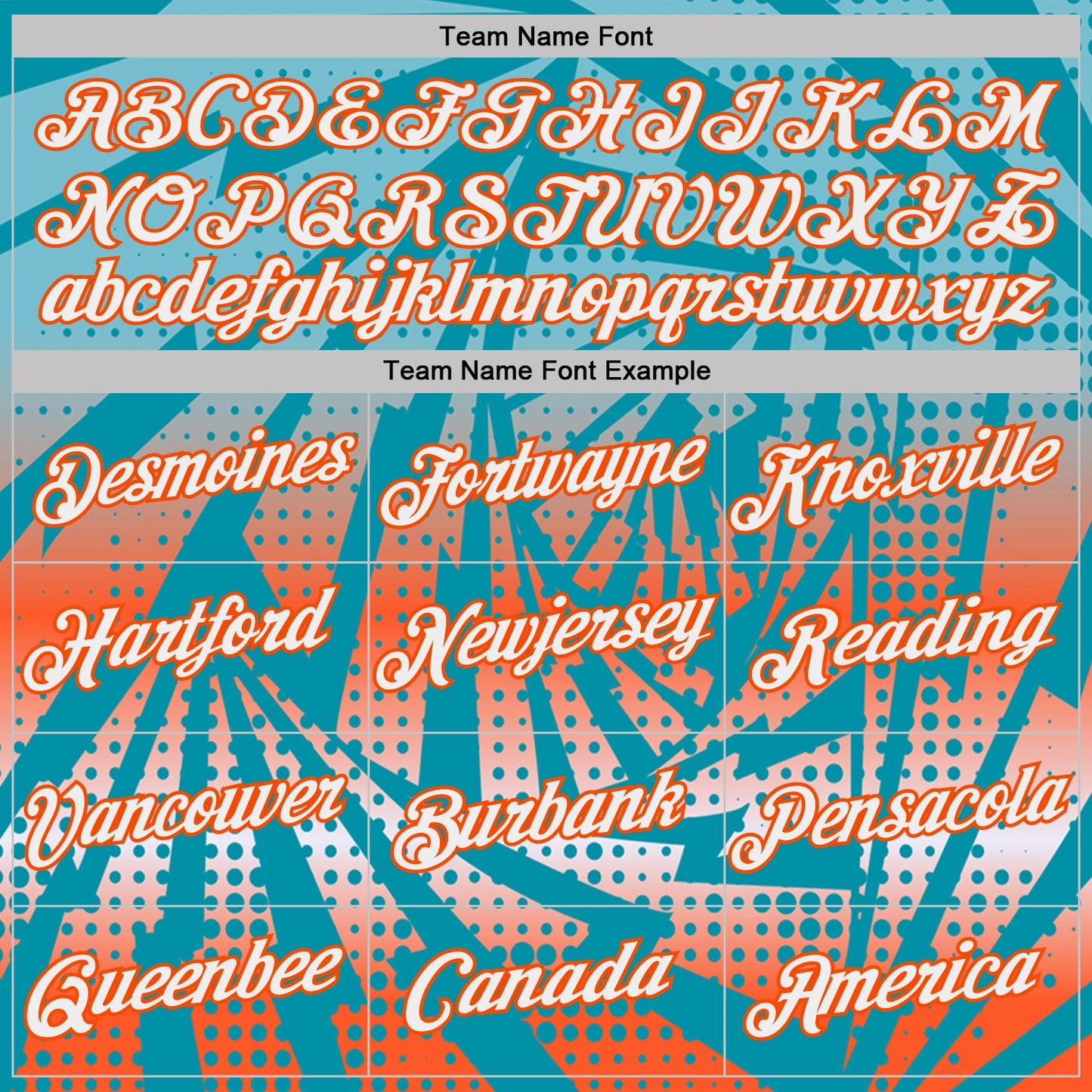 Custom Teal White-Orange Lightning Gradient Dot Performance T-Shirt view 3