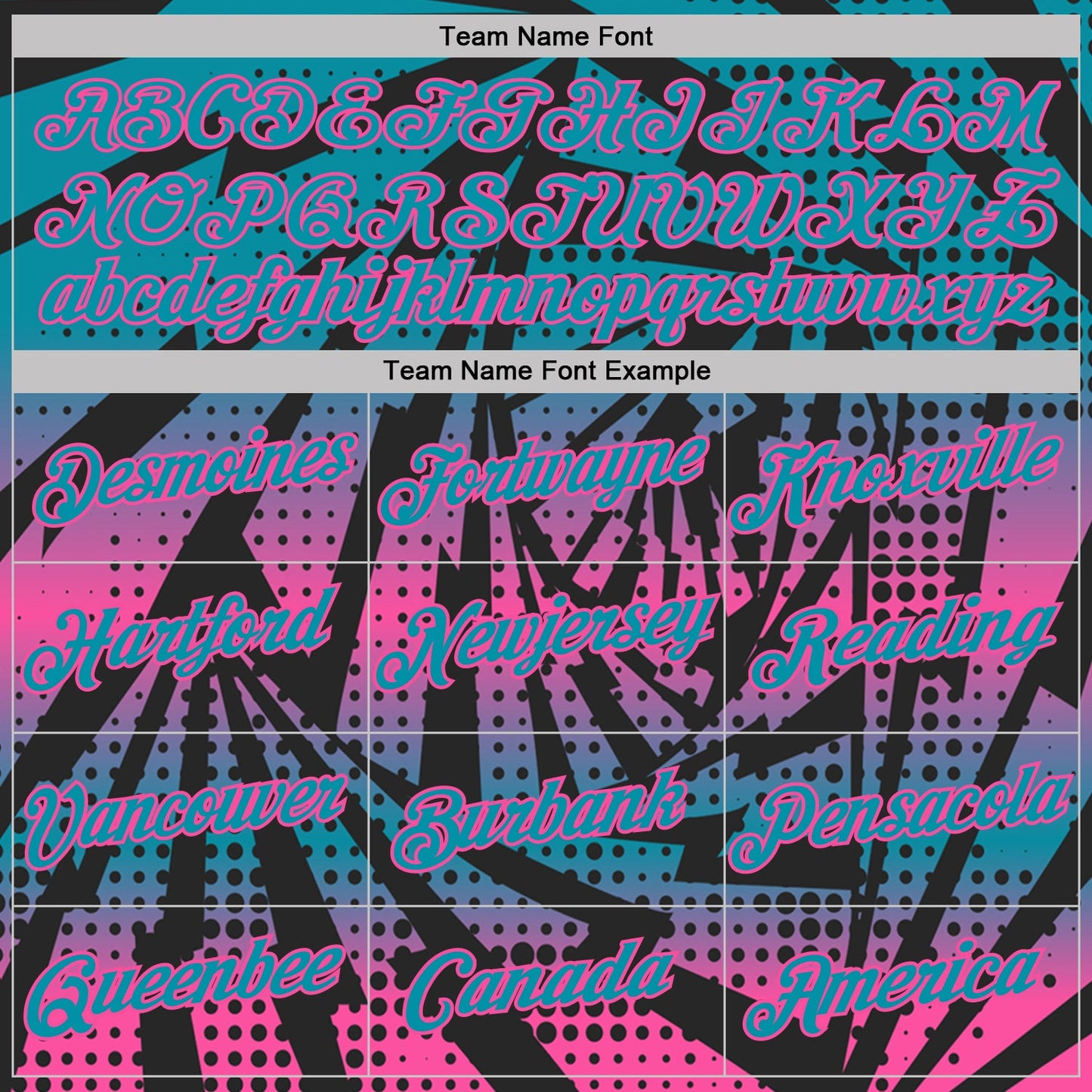 Custom Black Teal-Pink Lightning Gradient Dot Performance T-Shirt view 3