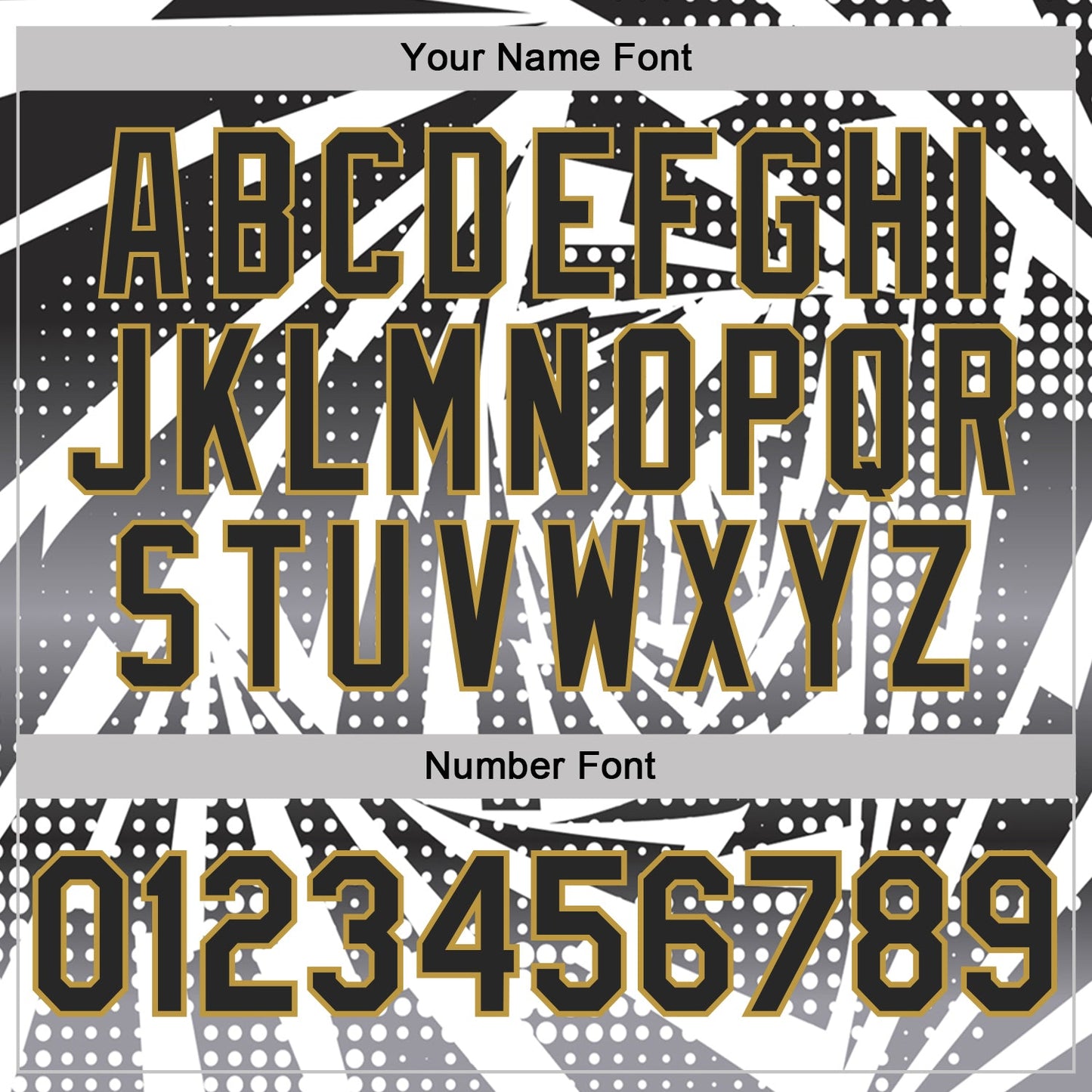 Custom White Black Gray-Old Gold Lightning Gradient Dot Performance T-Shirt view 4