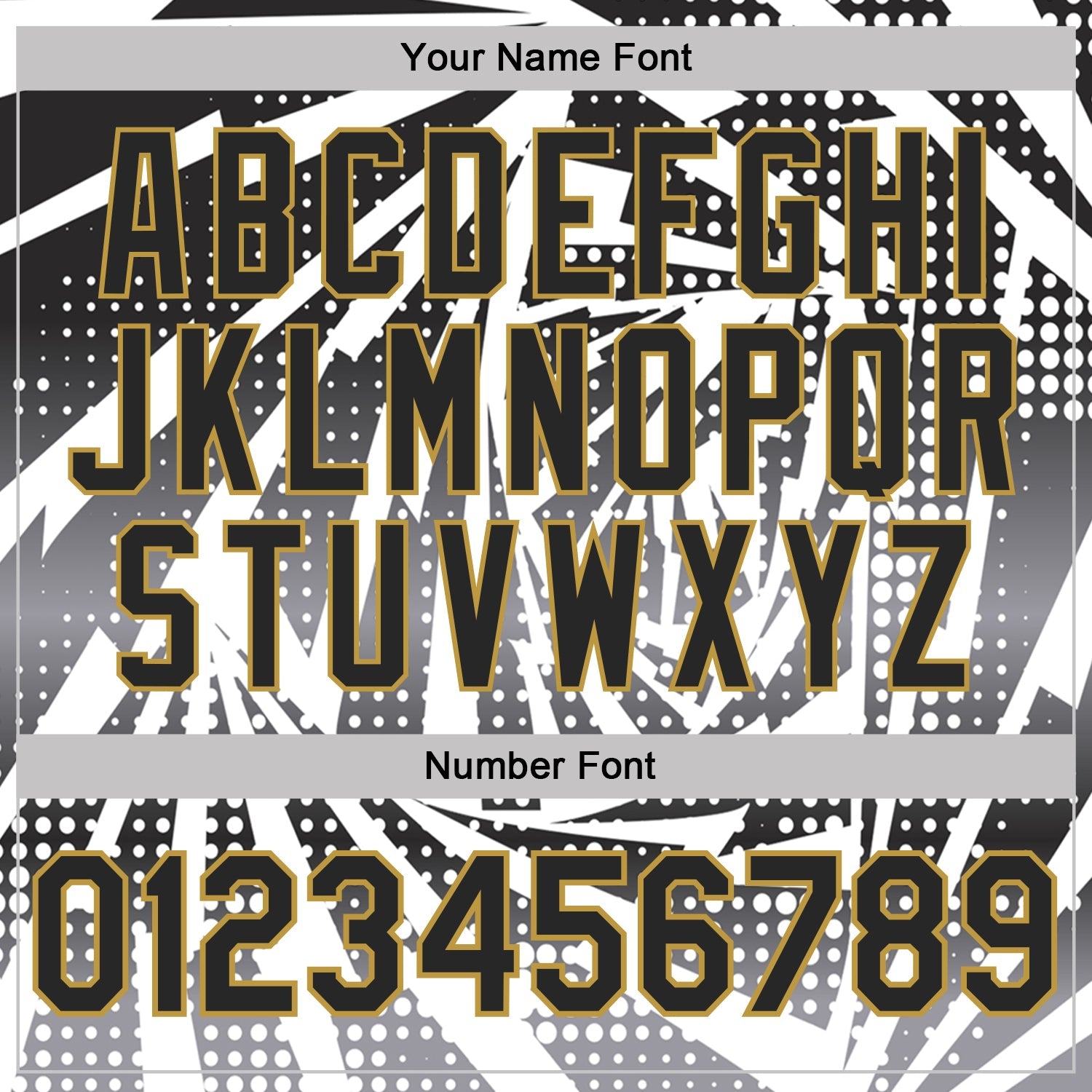 Custom White Black Gray-Old Gold Lightning Gradient Dot Performance T-Shirt view 4