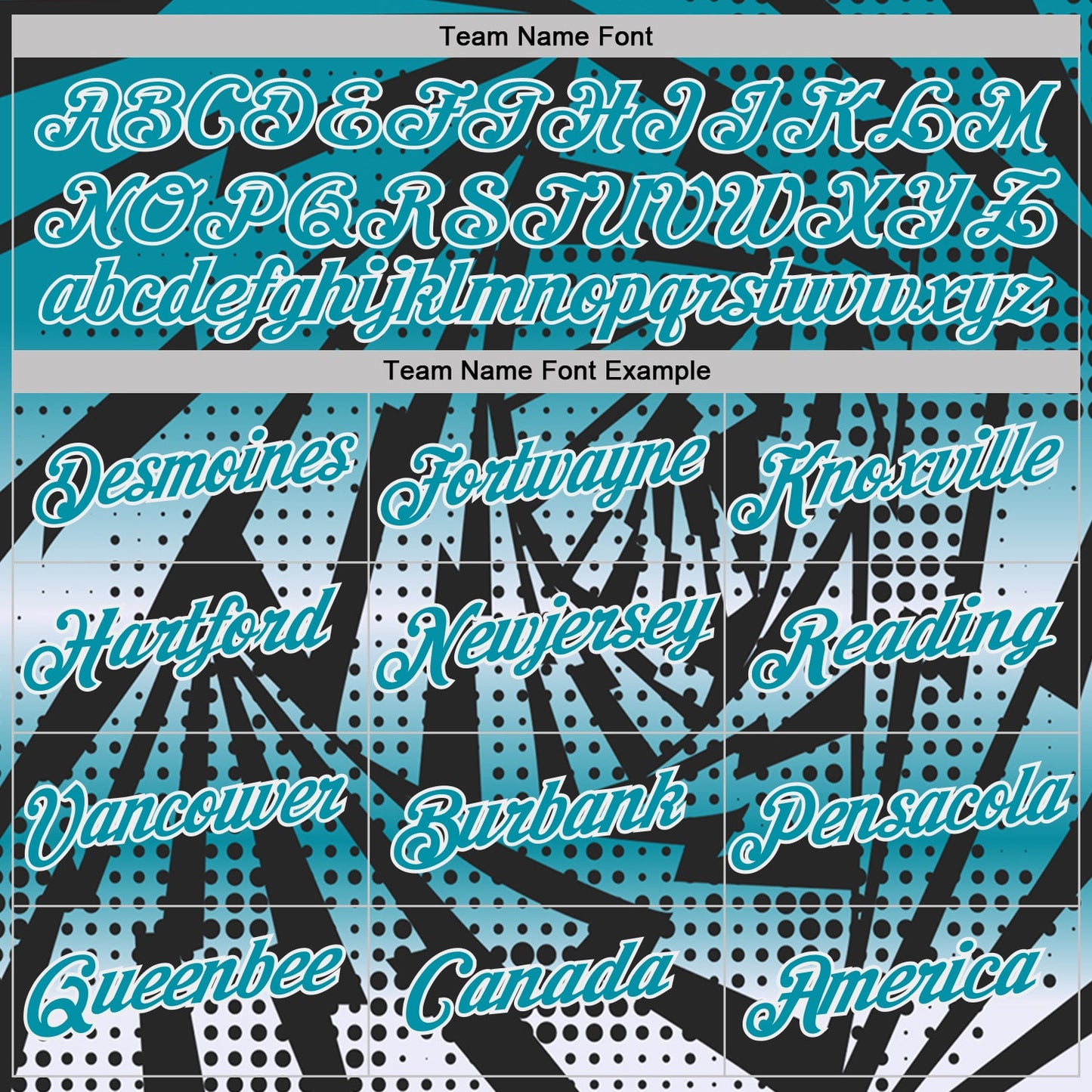 Custom Black Teal-White Lightning Gradient Dot Performance T-Shirt view 3