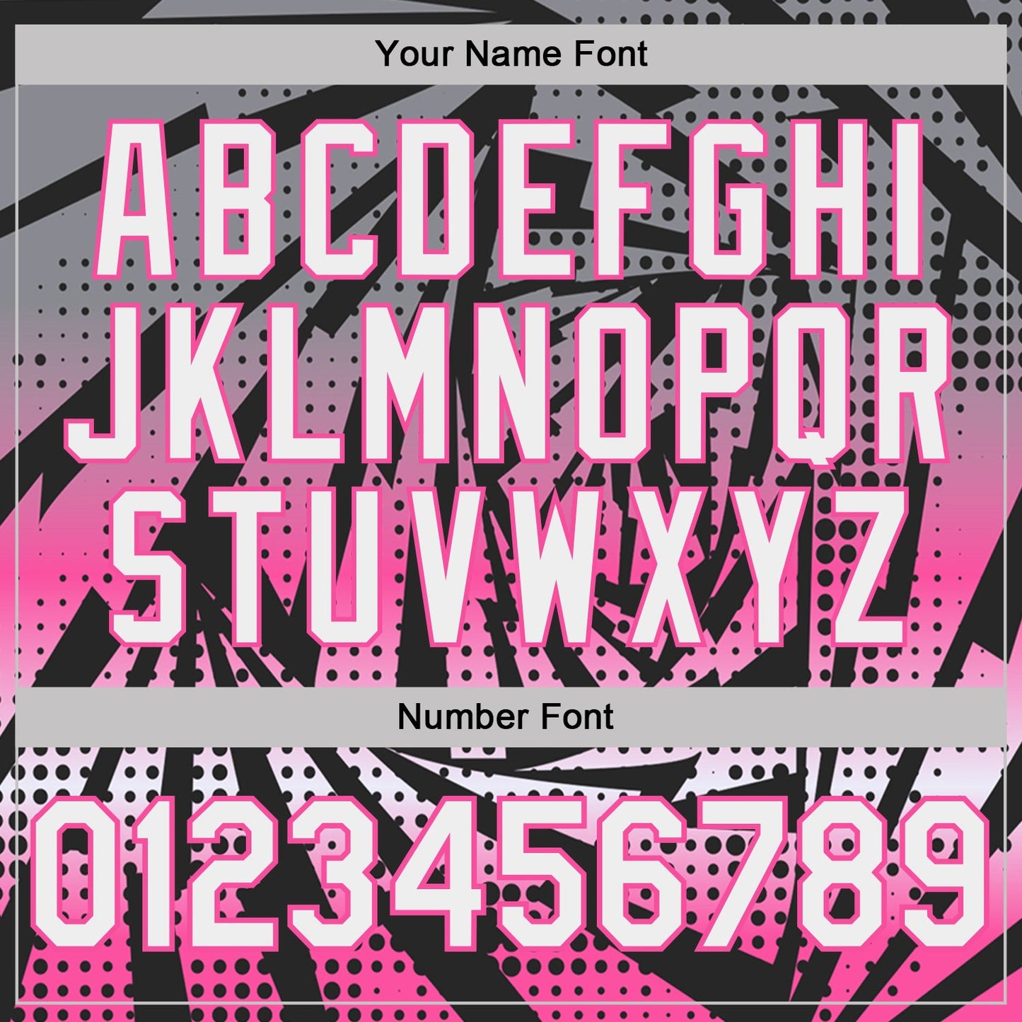 Custom Black White-Pink Lightning Gradient Dot Performance T-Shirt view 4