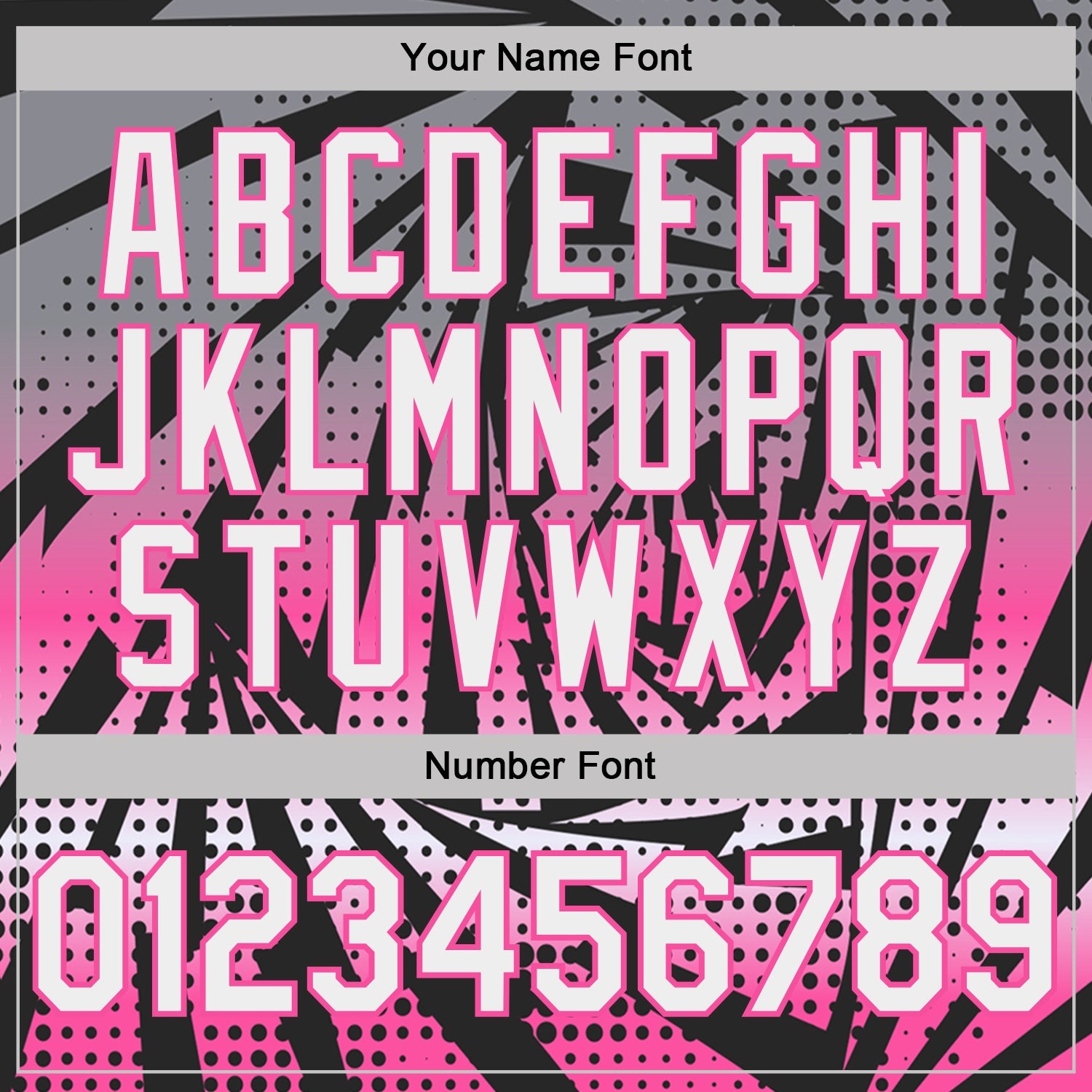 Custom Black White-Pink Lightning Gradient Dot Performance T-Shirt view 4