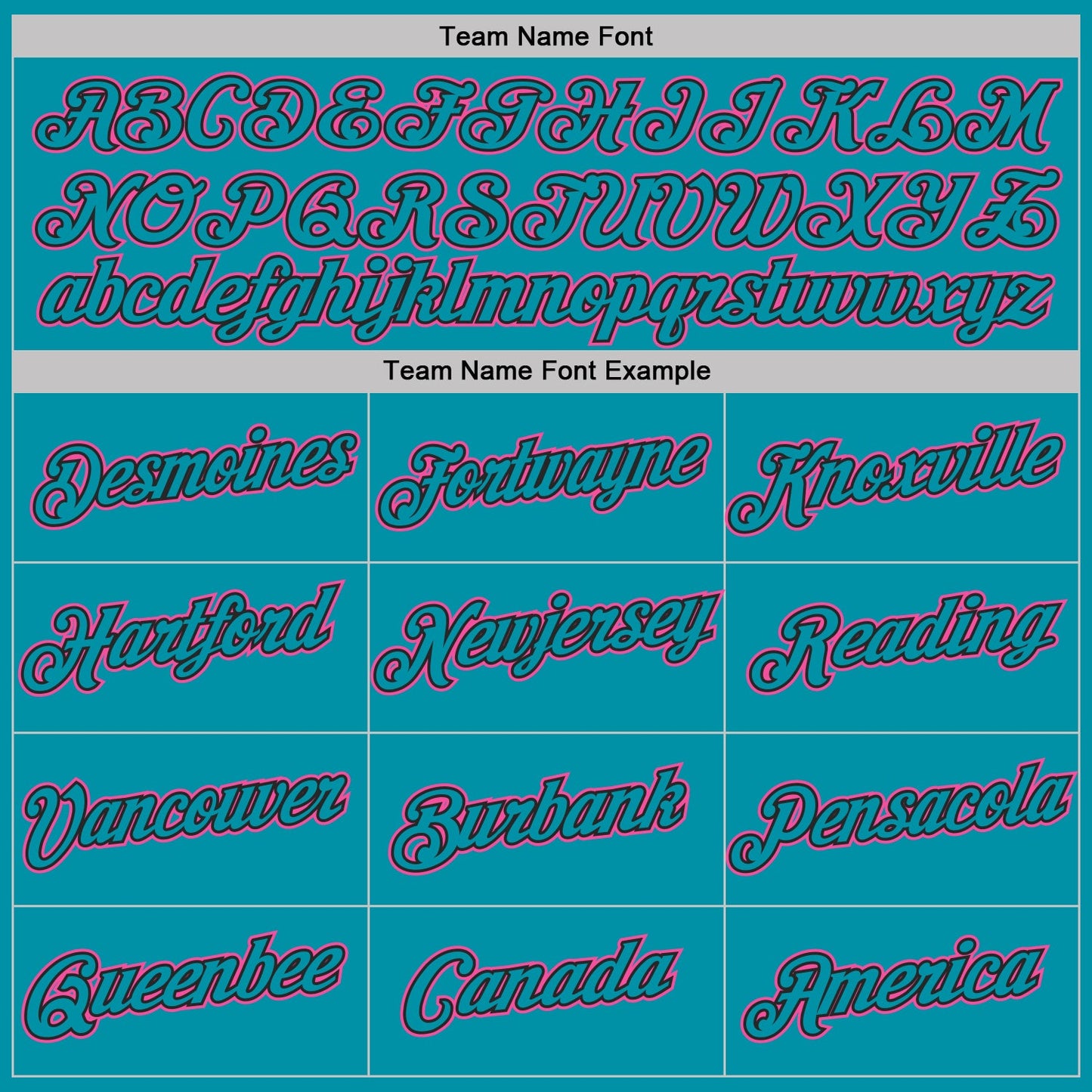 Custom Teal Pink-Black Geometric V-Lines Color Block Performance T-Shirt view 3