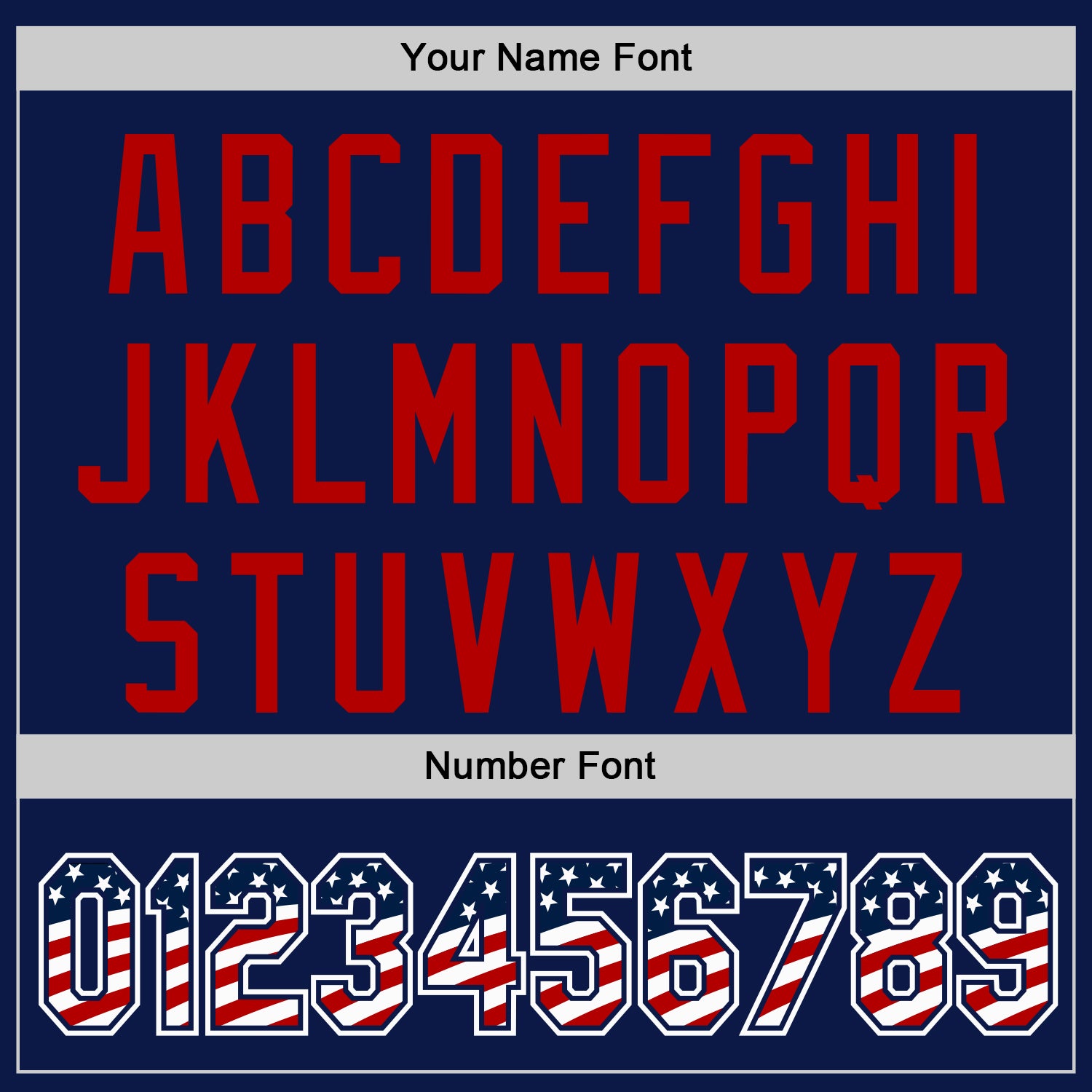 Custom Navy USA Flag White-Red Authentic Baseball Jersey view 5