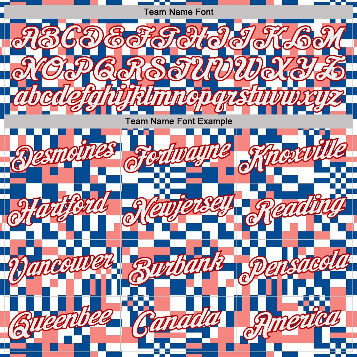 Custom White Blue Pink-Red Geometric Digital Mosaic Performance T-Shirt view 3