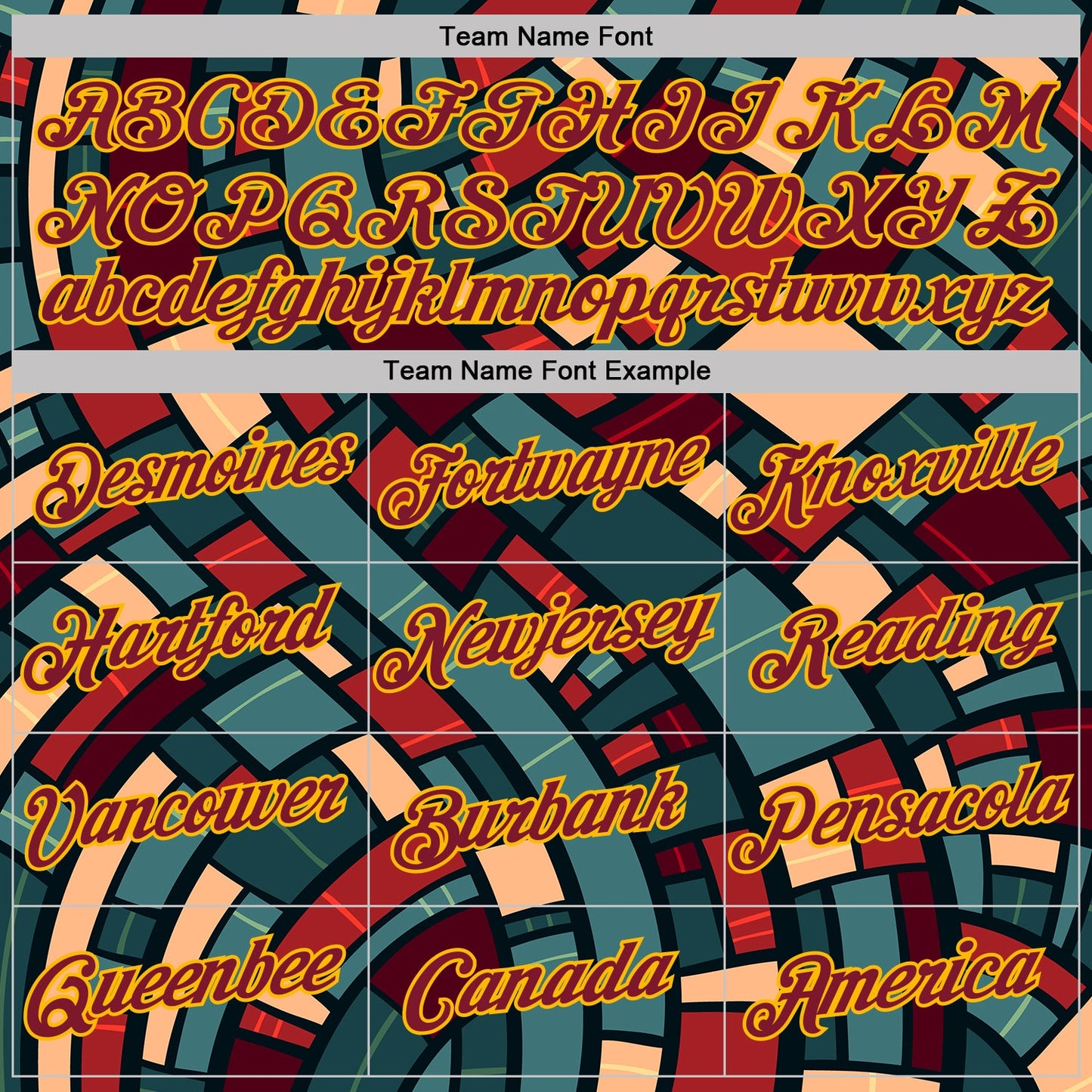Custom Green Crimson-Gold Geometric Digital Mosaic Performance T-Shirt view 3