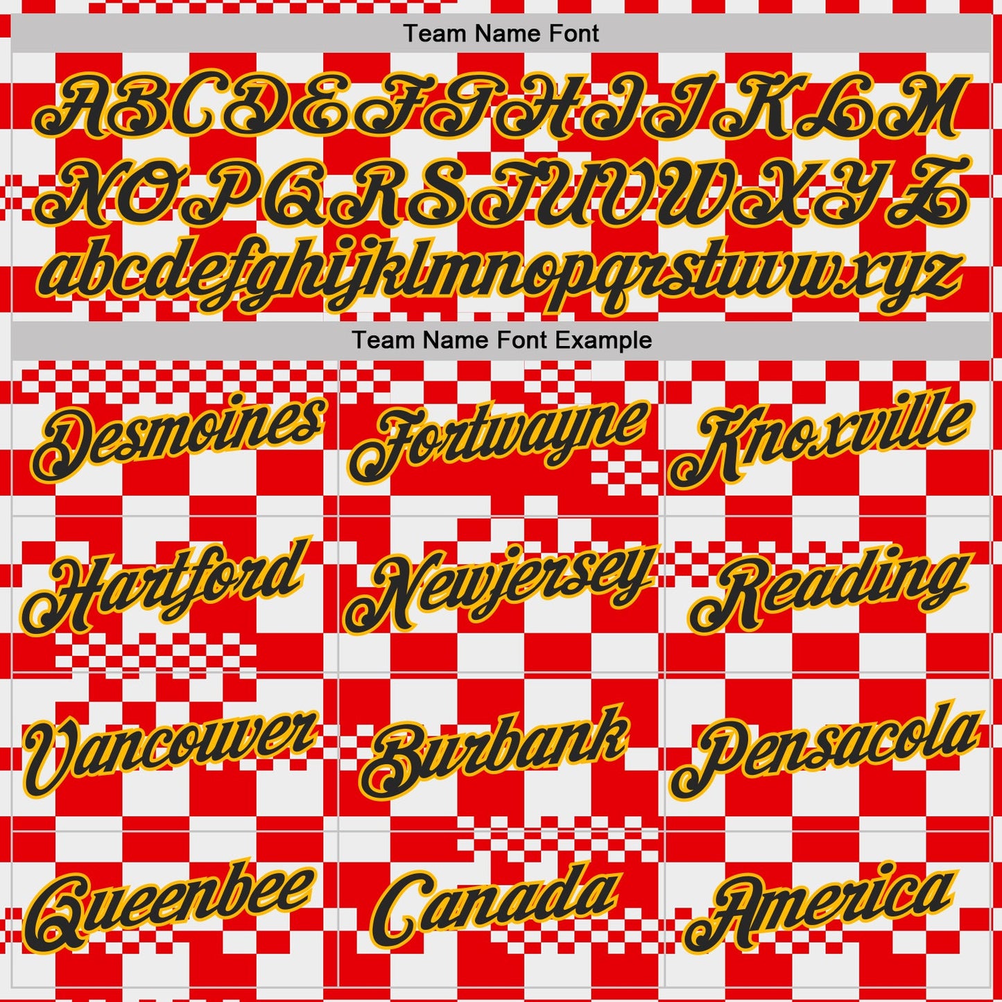 Custom White Black Red-Gold Geometric Digital Mosaic Performance T-Shirt view 3