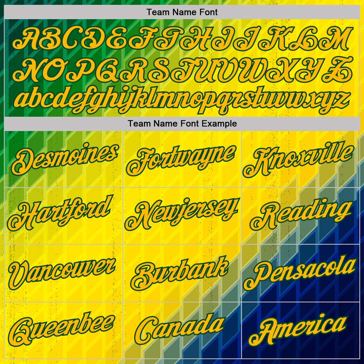 Custom Green Gold-Blue Geometric Digital Mosaic Performance T-Shirt view 3
