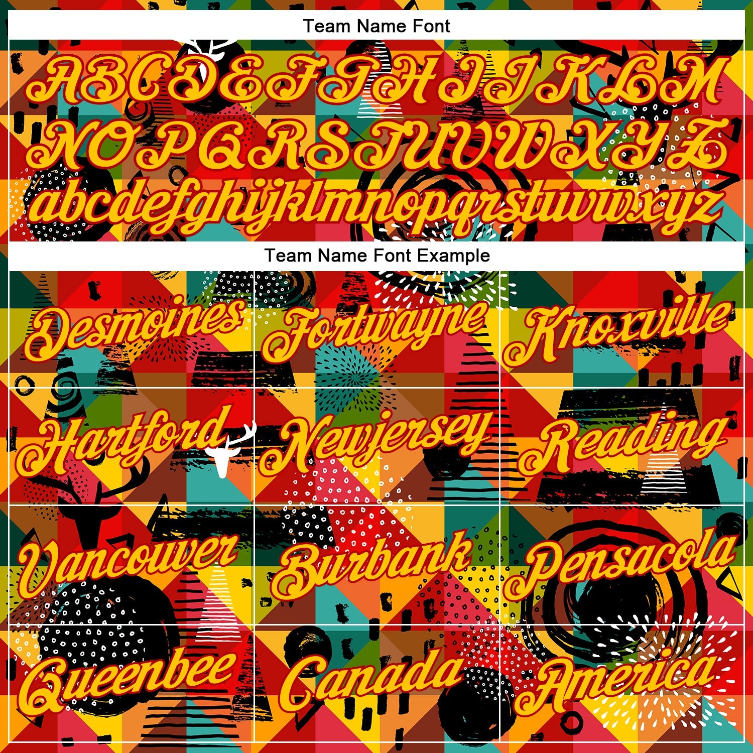 Custom Red Yellow 3D Pattern Design Black History Month Performance T-Shirt view 3