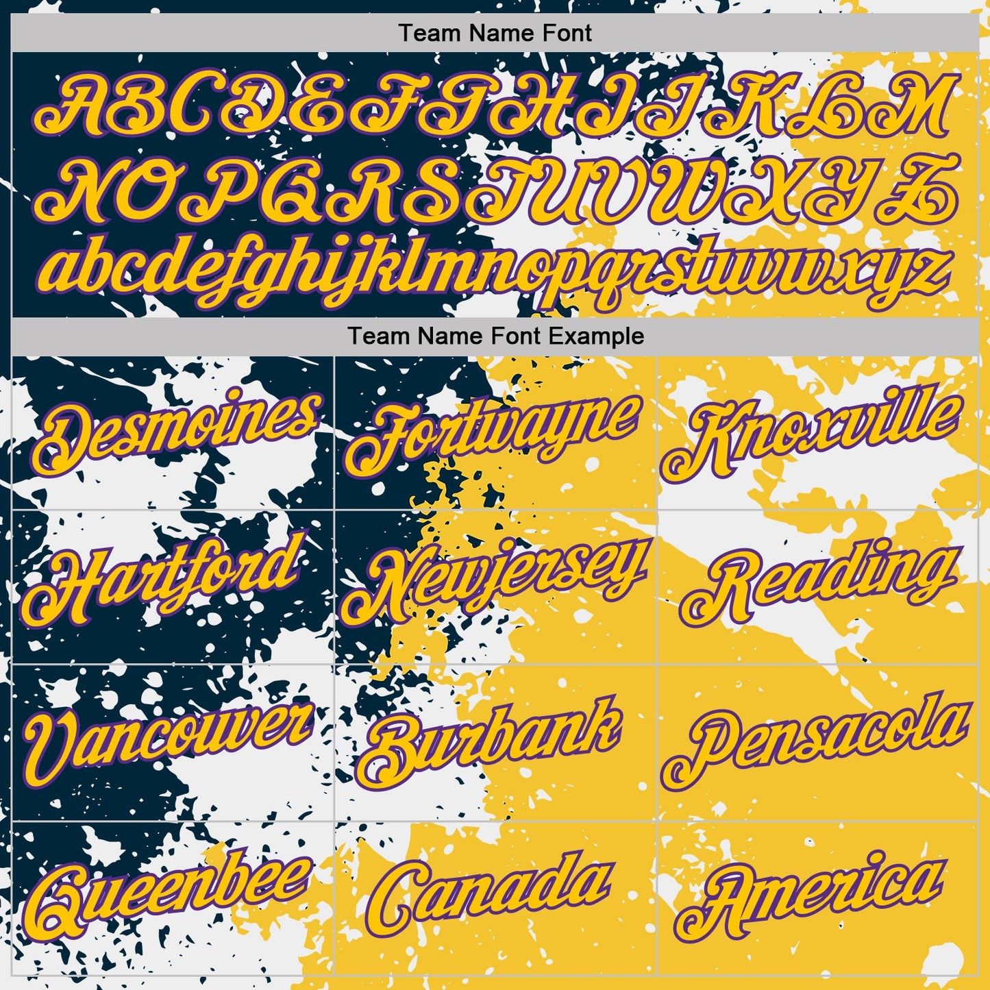 Custom White Yellow Blue-Purple Grunge Paint Splatter Performance T-Shirt view 3