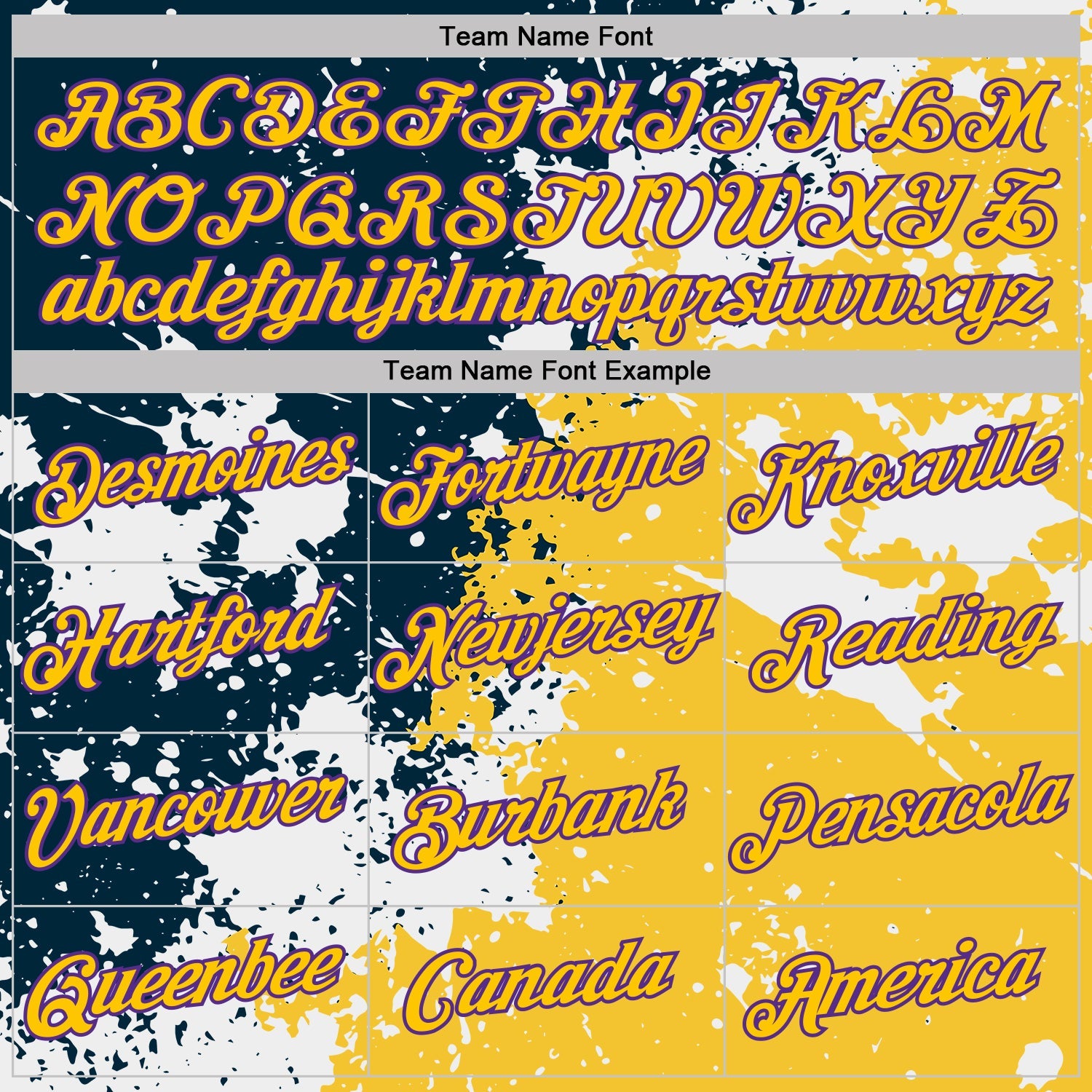 Custom White Yellow Blue-Purple Grunge Paint Splatter Performance T-Shirt view 3