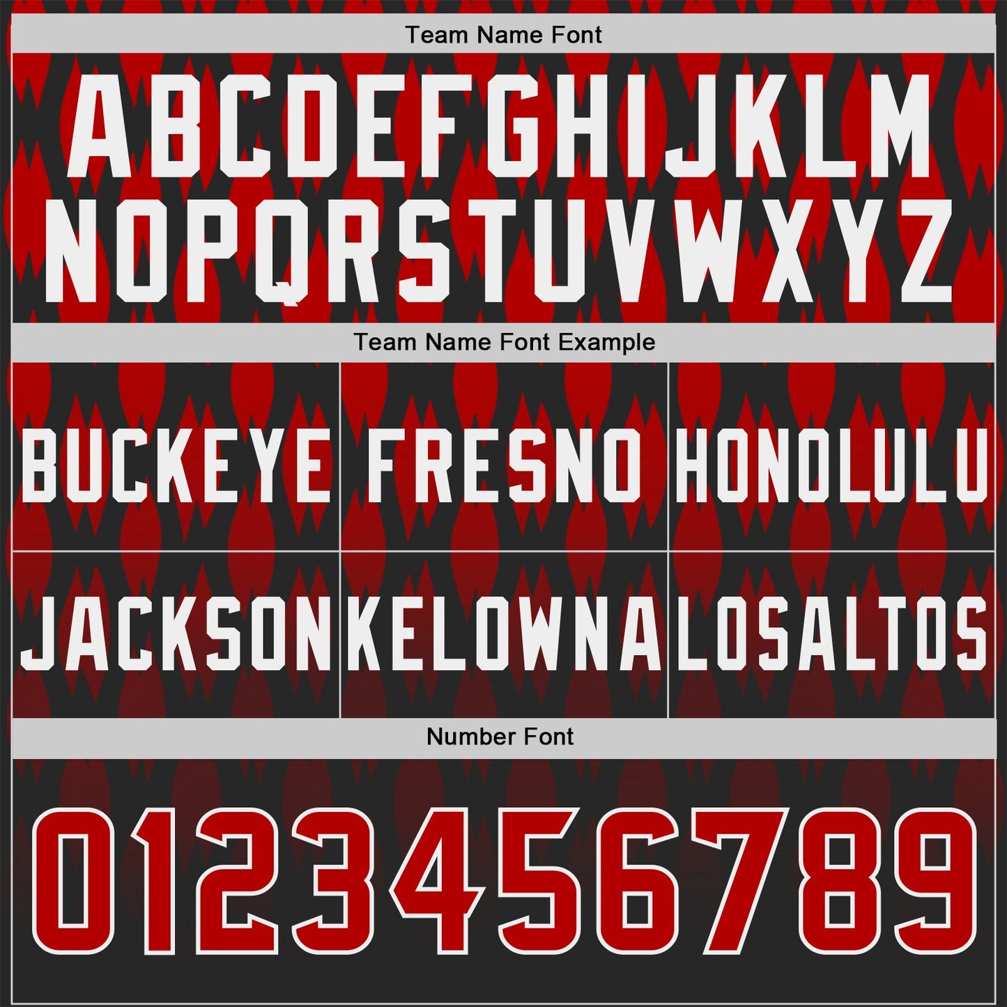 Custom Black Red-White Authentic Geometric Pixel Grid Fade Football Jersey view 4