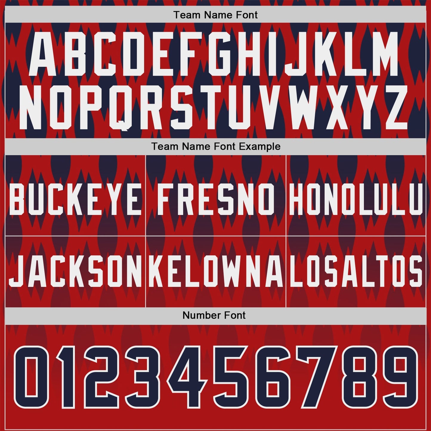 Custom Red Navy-White Authentic Geometric Pixel Grid Fade Football Jersey view 4