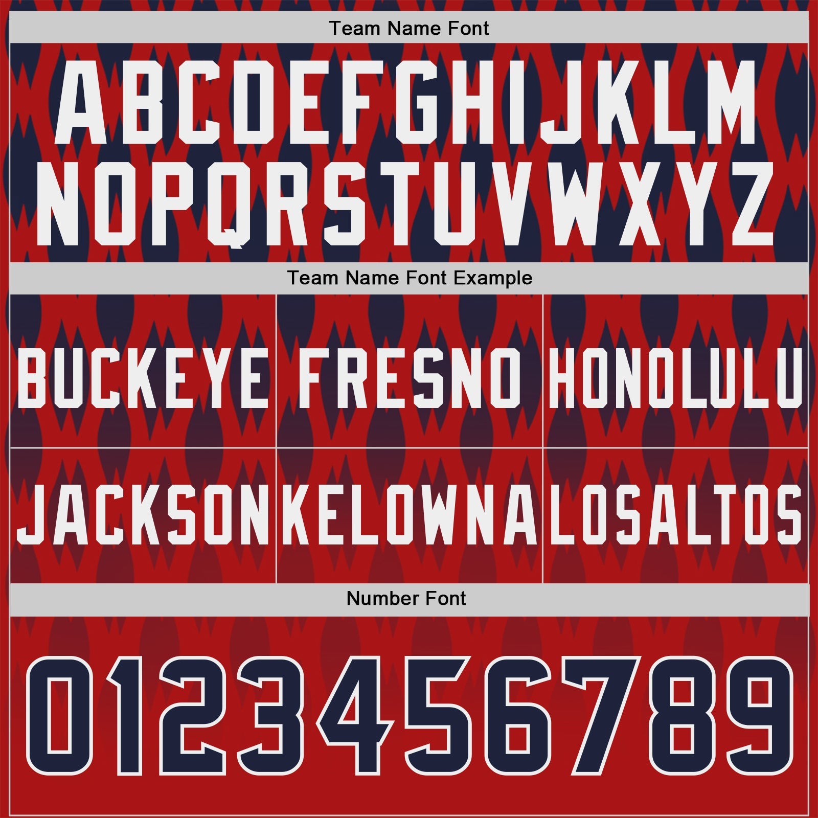 Custom Red Navy-White Authentic Geometric Pixel Grid Fade Football Jersey view 4
