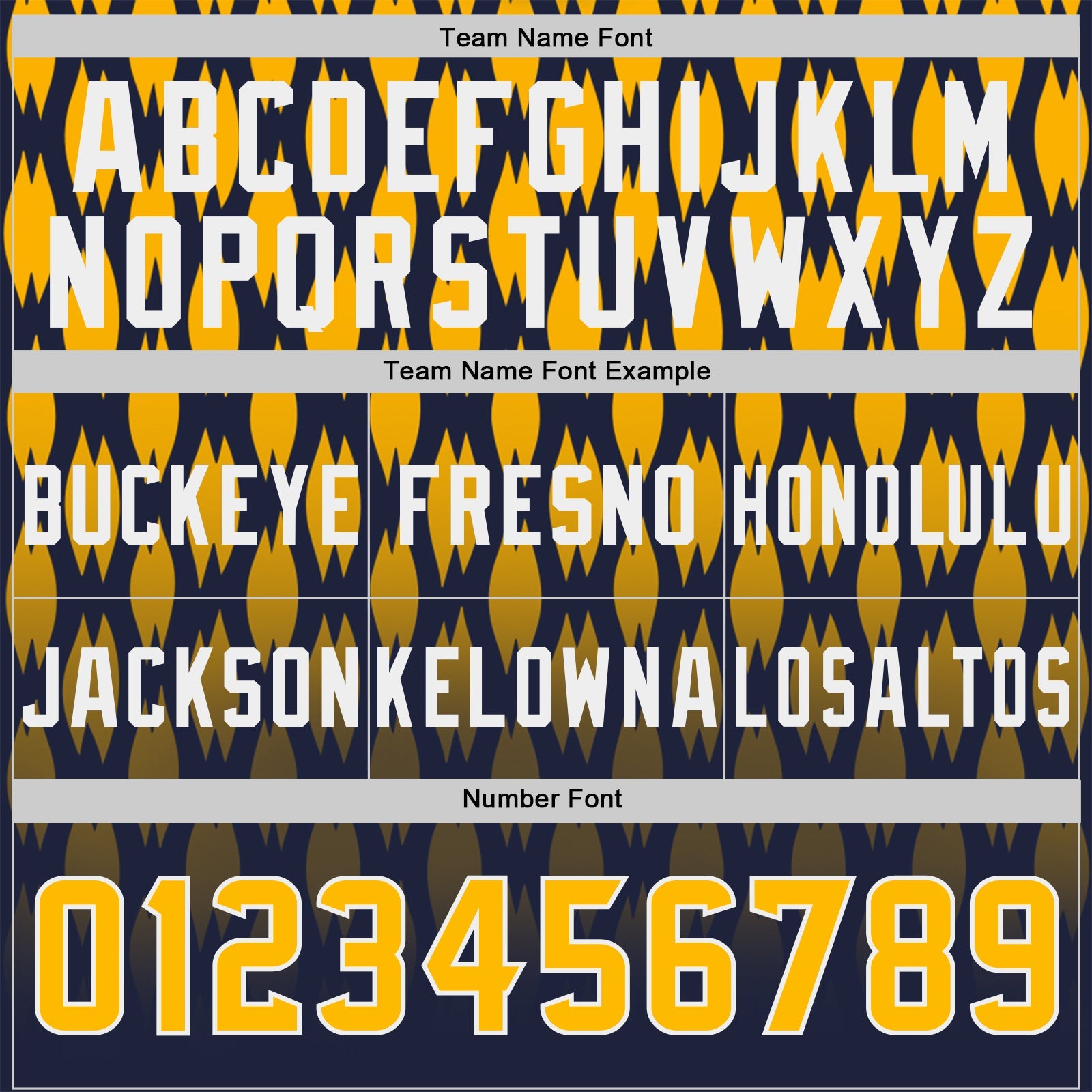 Custom Navy Gold-White Authentic Geometric Pixel Grid Fade Football Jersey view 4