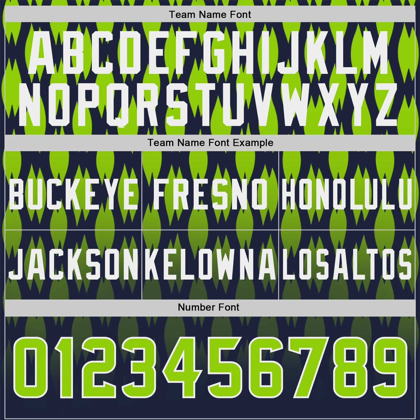 Custom Navy Neon Green-White Authentic Geometric Pixel Grid Fade Football Jersey view 4